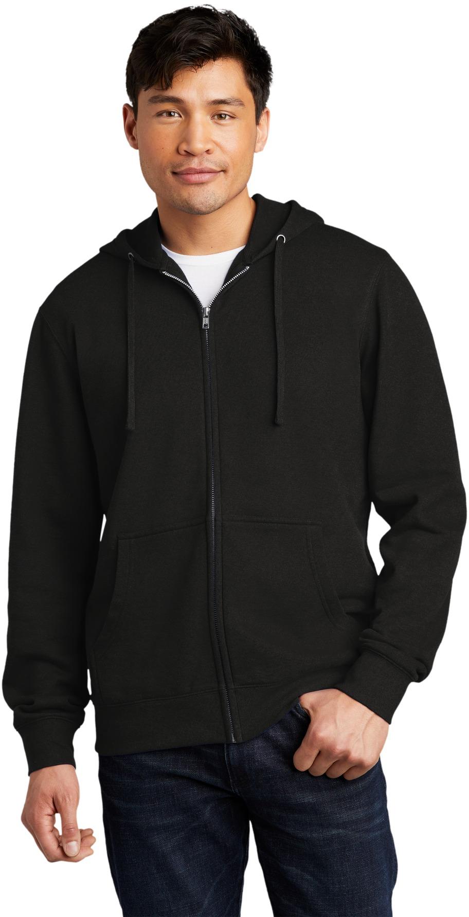 District® V.I.T. ™ Fleece Full-Zip Hoodie Herren Sweatshirt DT6102 Gr. XS-4XL - Bild 2 von 86