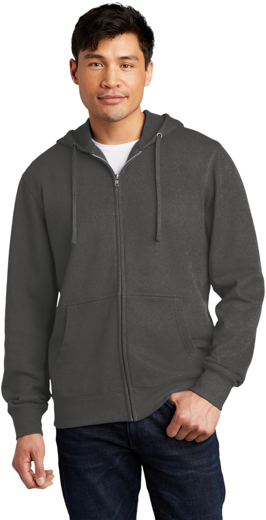 District® V.I.T. ™ Fleece Full-Zip Hoodie Herren Sweatshirt DT6102 Gr. XS-4XL - Bild 8 von 86