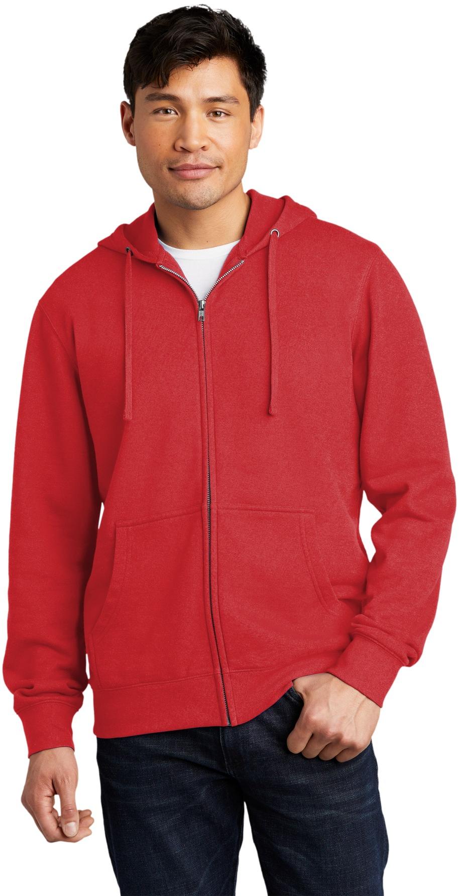 District® V.I.T. ™ Fleece Full-Zip Hoodie Herren Sweatshirt DT6102 Gr. XS-4XL - Bild 14 von 86