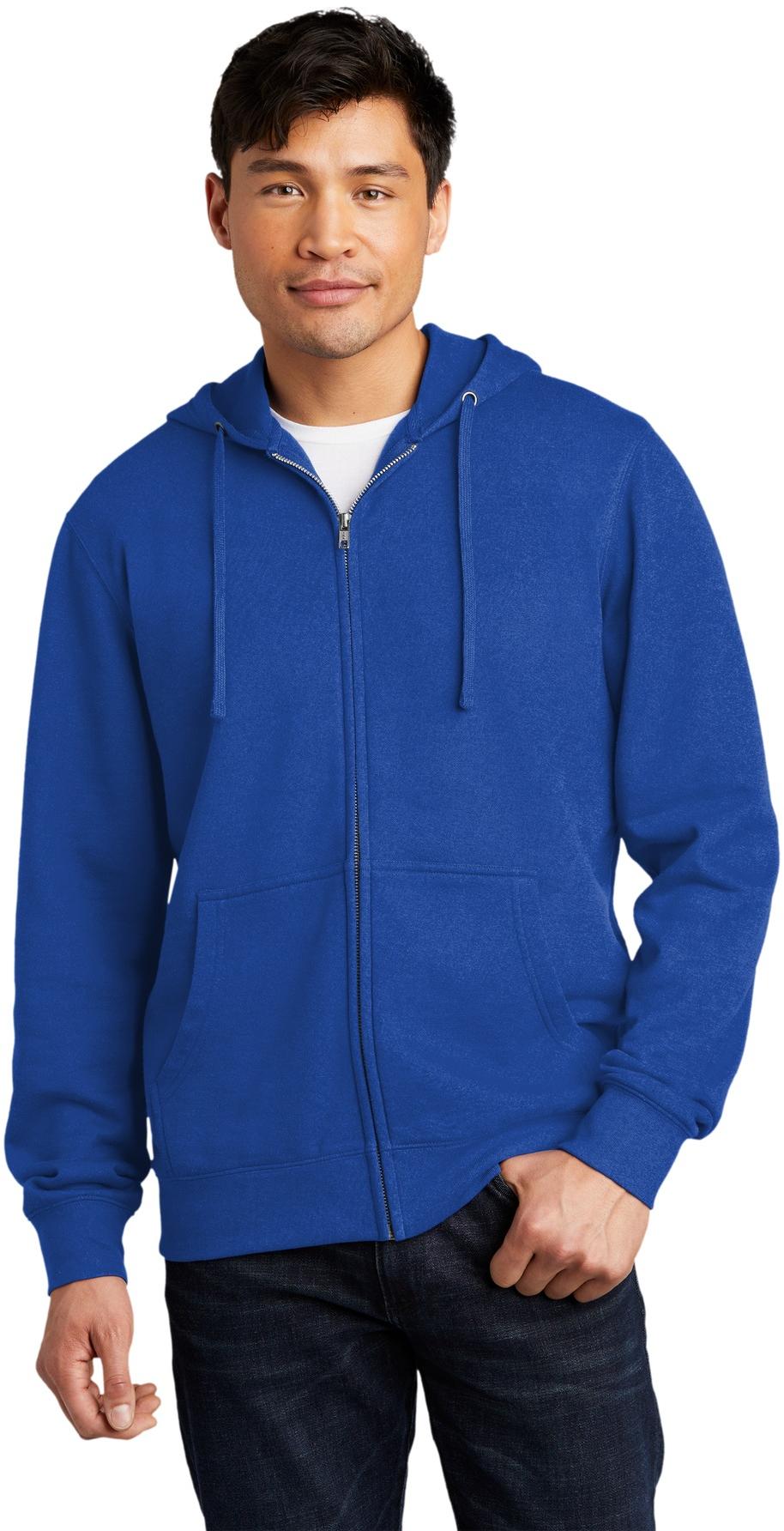 District® V.I.T. ™ Fleece Full-Zip Hoodie Herren Sweatshirt DT6102 Gr. XS-4XL - Bild 20 von 86