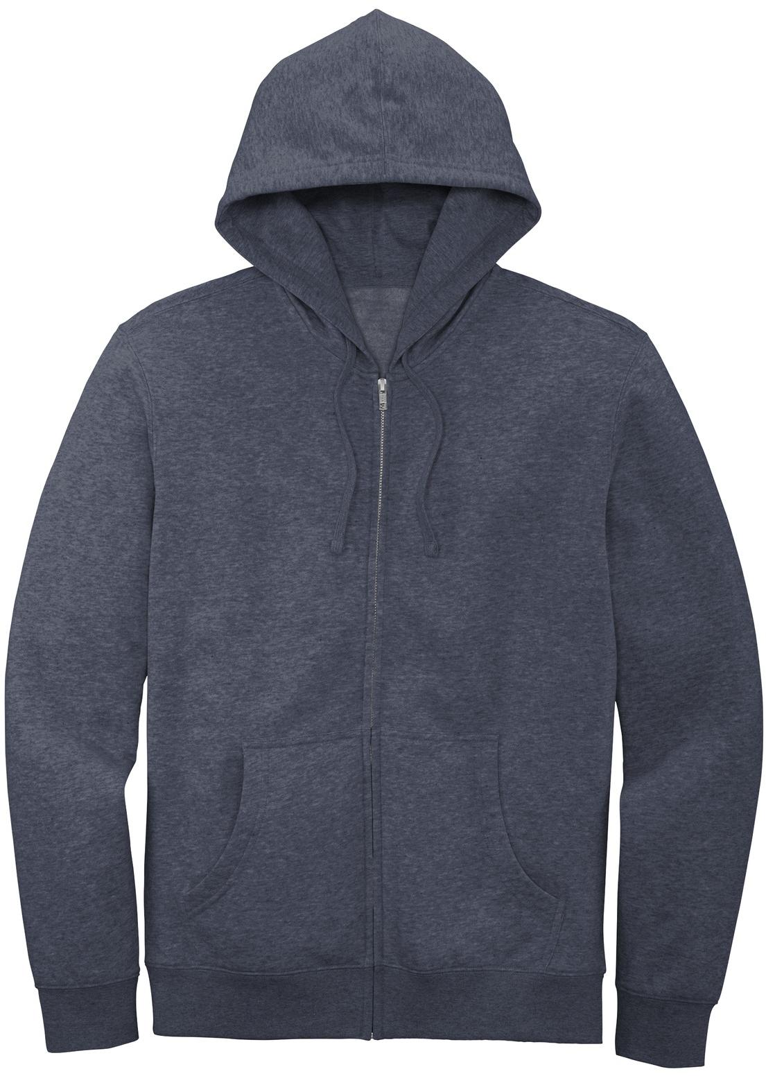 District® V.I.T. ™ Fleece Full-Zip Hoodie Herren Sweatshirt DT6102 Gr. XS-4XL - Bild 37 von 86