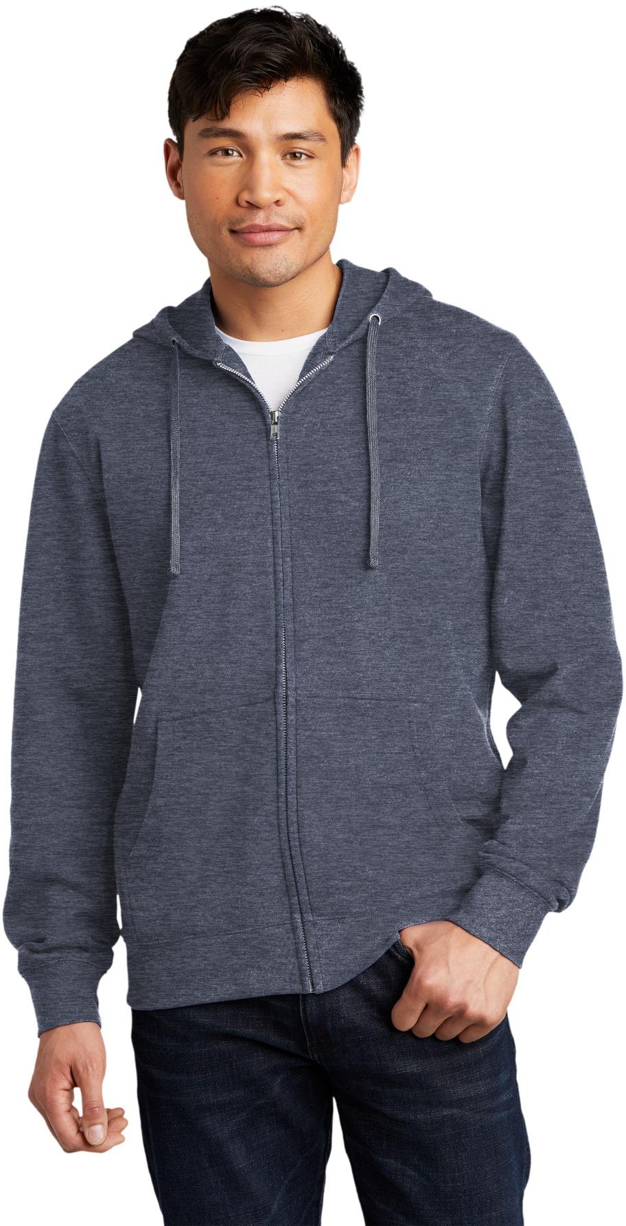 District® V.I.T. ™ Fleece Full-Zip Hoodie Herren Sweatshirt DT6102 Gr. XS-4XL - Bild 33 von 86