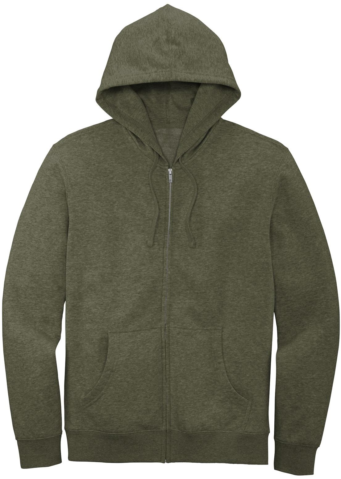 District® V.I.T. ™ Fleece Full-Zip Hoodie Herren Sweatshirt DT6102 Gr. XS-4XL - Bild 43 von 86