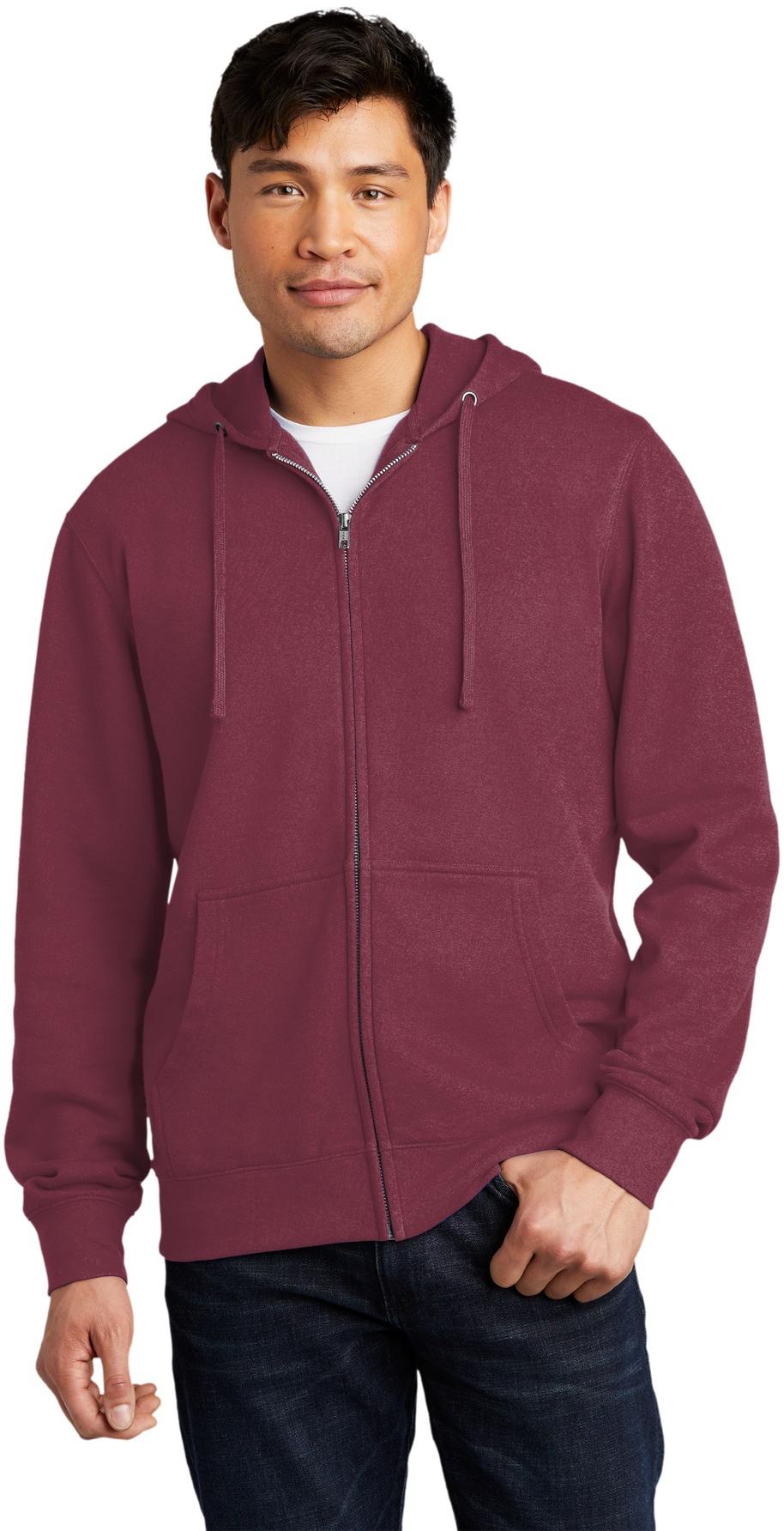 District® V.I.T. ™ Fleece Full-Zip Hoodie Herren Sweatshirt DT6102 Gr. XS-4XL - Bild 69 von 86