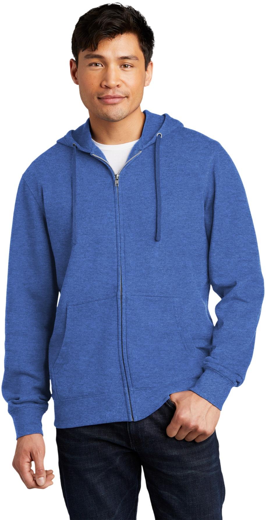 District® V.I.T. ™ Fleece Full-Zip Hoodie Herren Sweatshirt DT6102 Gr. XS-4XL - Bild 75 von 86