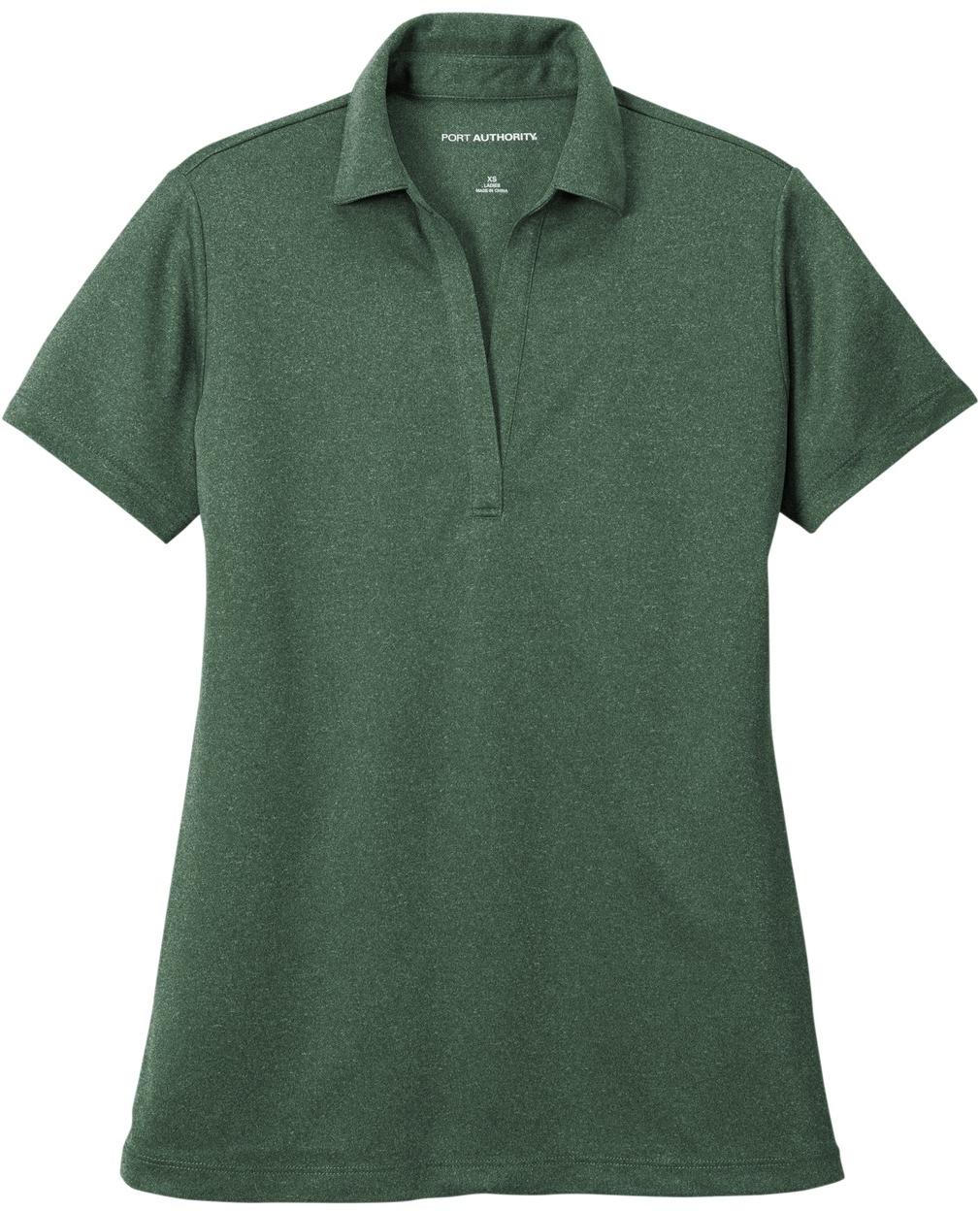 Port Authority ® Ladies Heathered Silk Touch ™ Performance Polo LK542 Size XS-4X - Picture 18 of 43