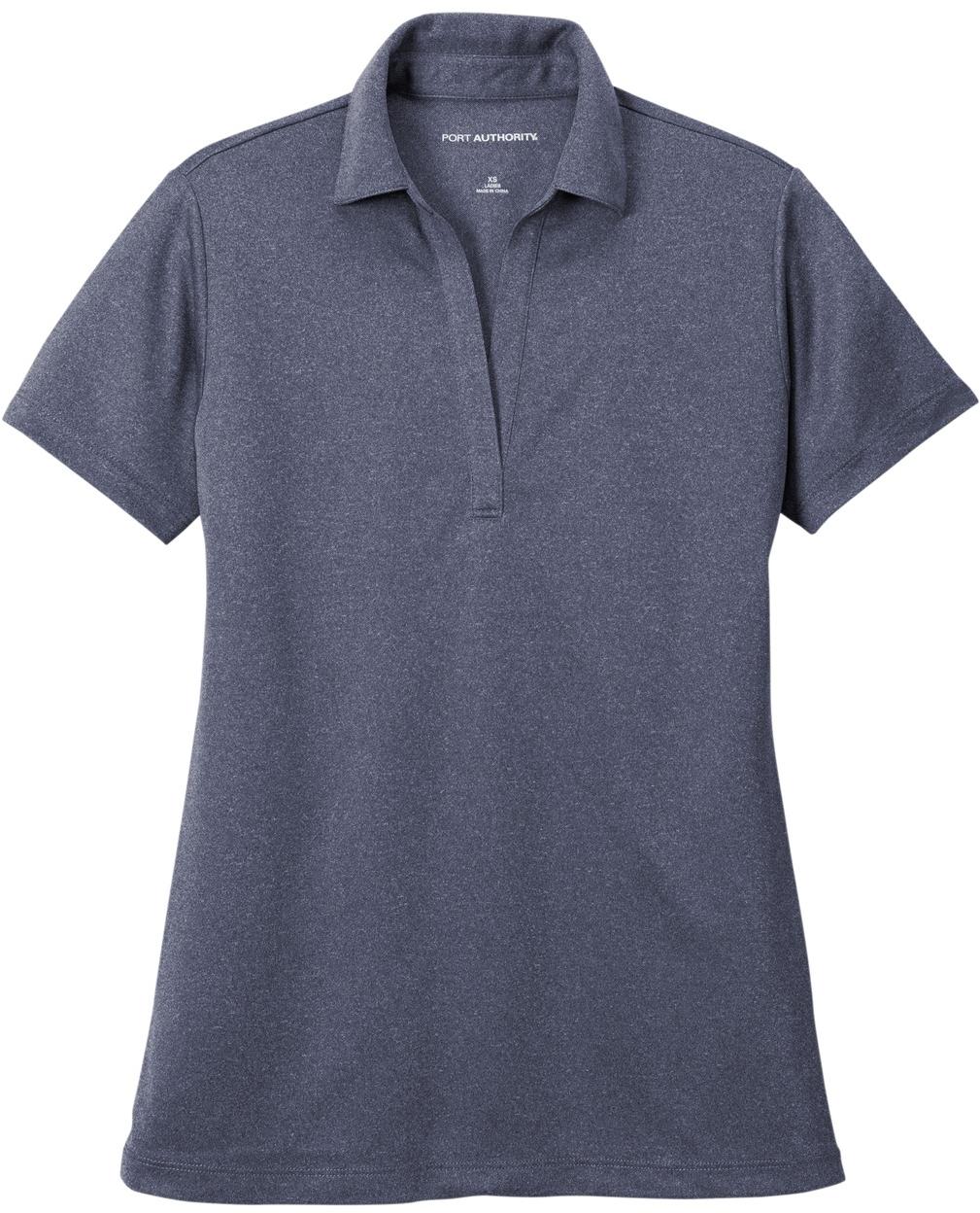Port Authority ® Ladies Heathered Silk Touch ™ Performance Polo LK542 Size XS-4X - Picture 30 of 43
