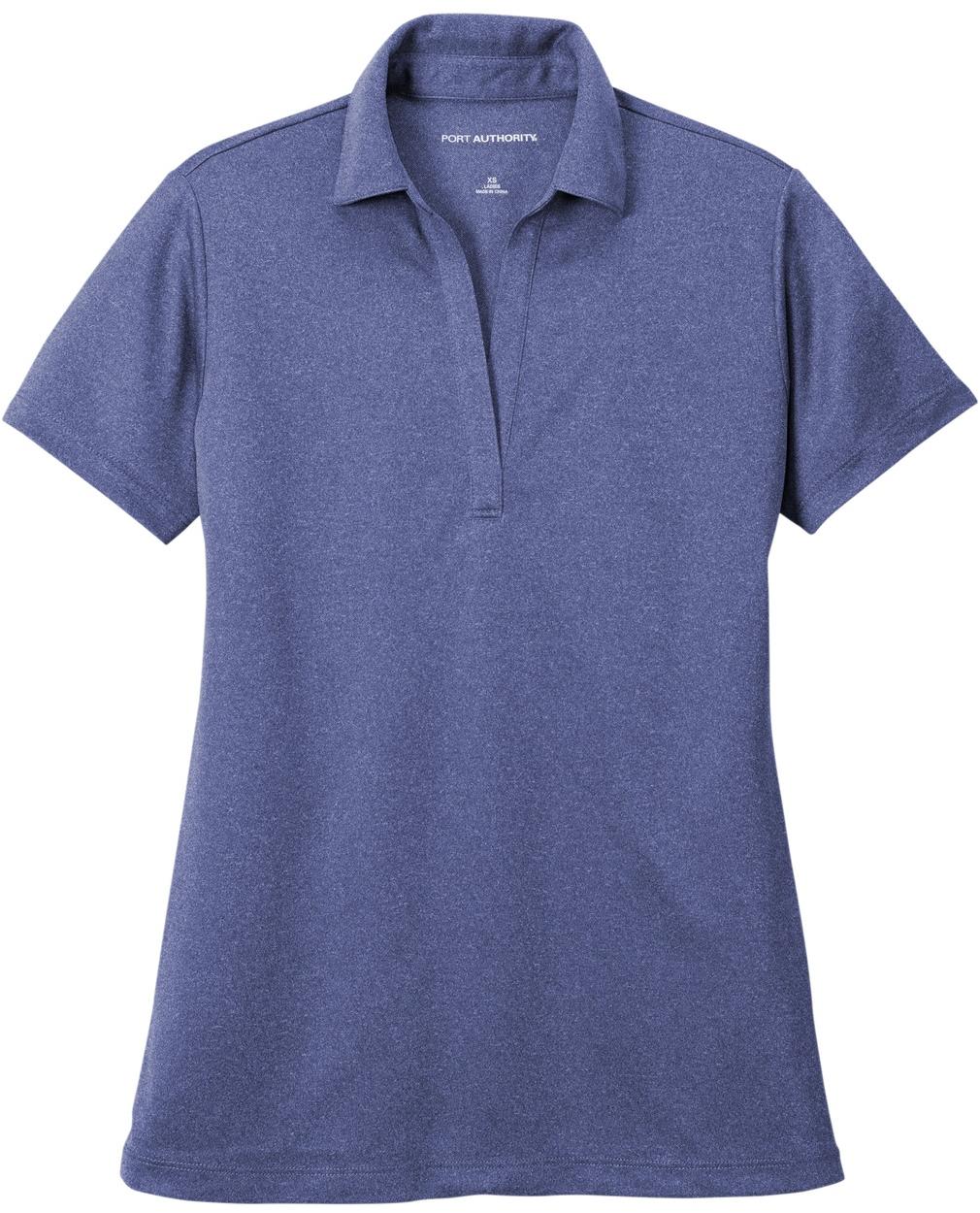 Port Authority ® Ladies Heathered Silk Touch ™ Performance Polo LK542 Size XS-4X - Picture 36 of 43