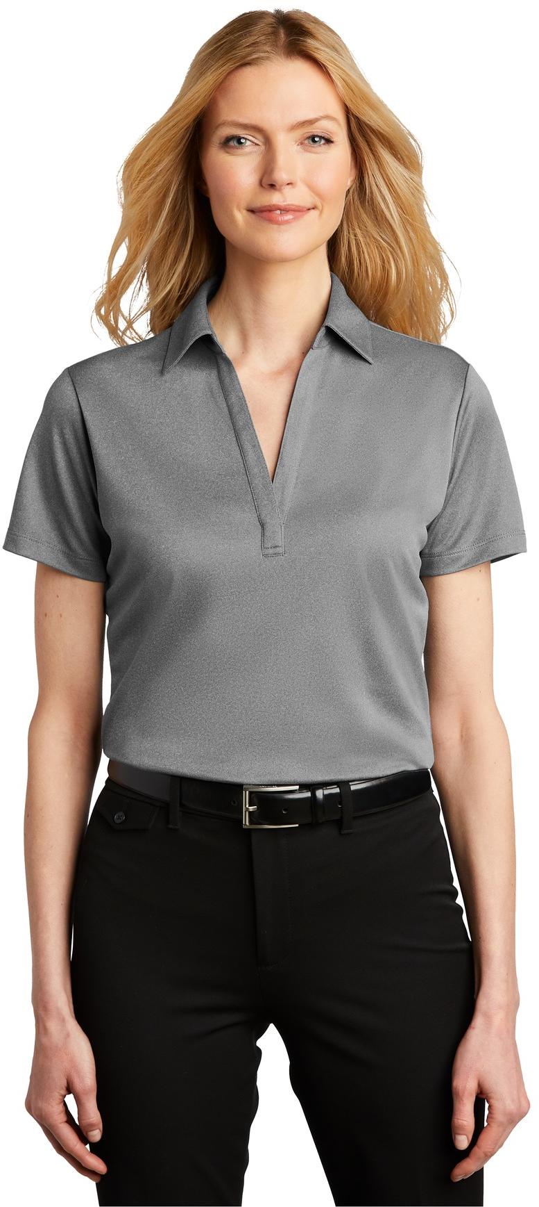 Port Authority ® Ladies Heathered Silk Touch ™ Performance Polo LK542 Size XS-4X - Picture 38 of 43