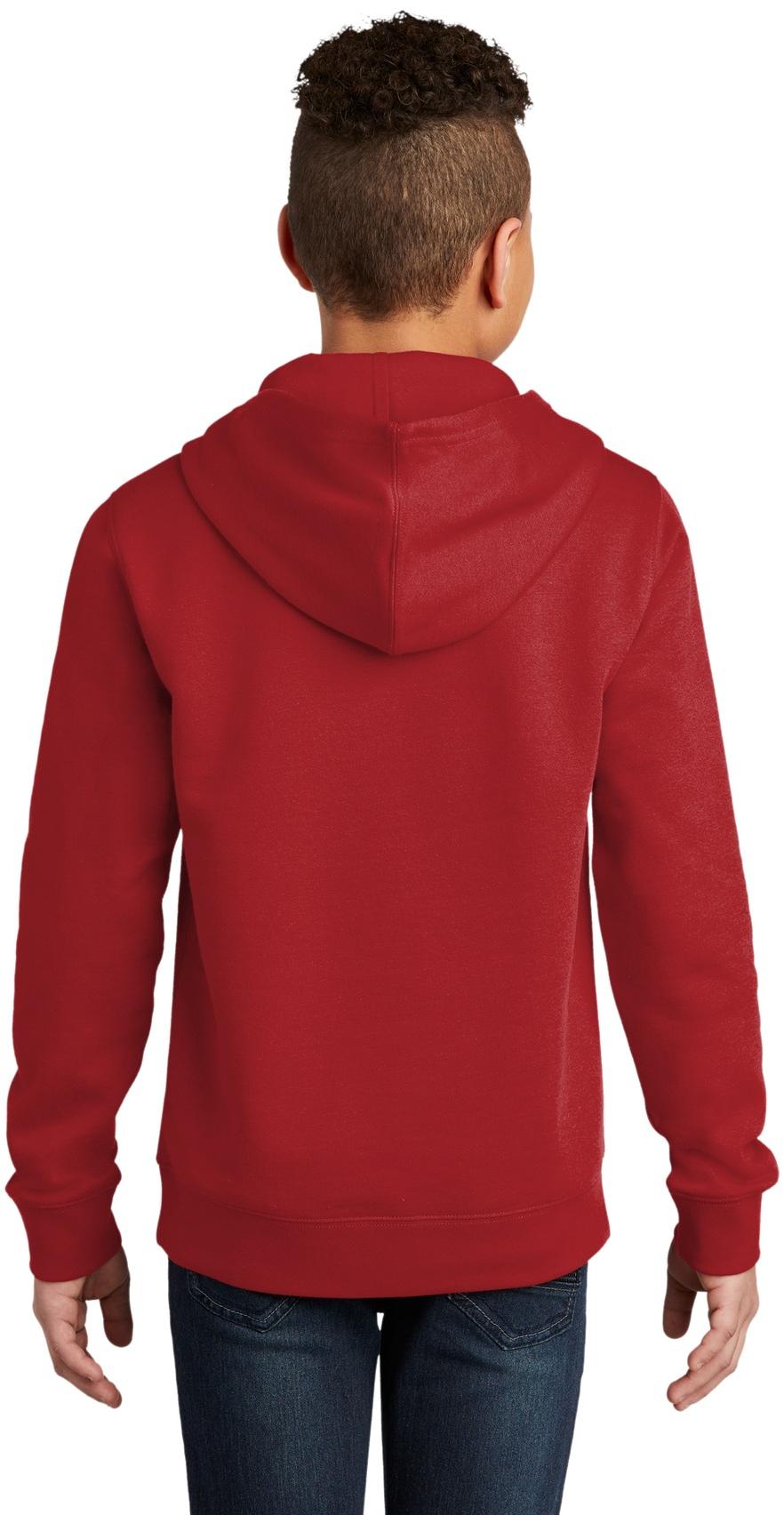 District ® Youth V.I.T. ™ Fleece Hoodie Kids Sweatshirt DT6100Y Sizes XS-XL - Picture 11 of 44