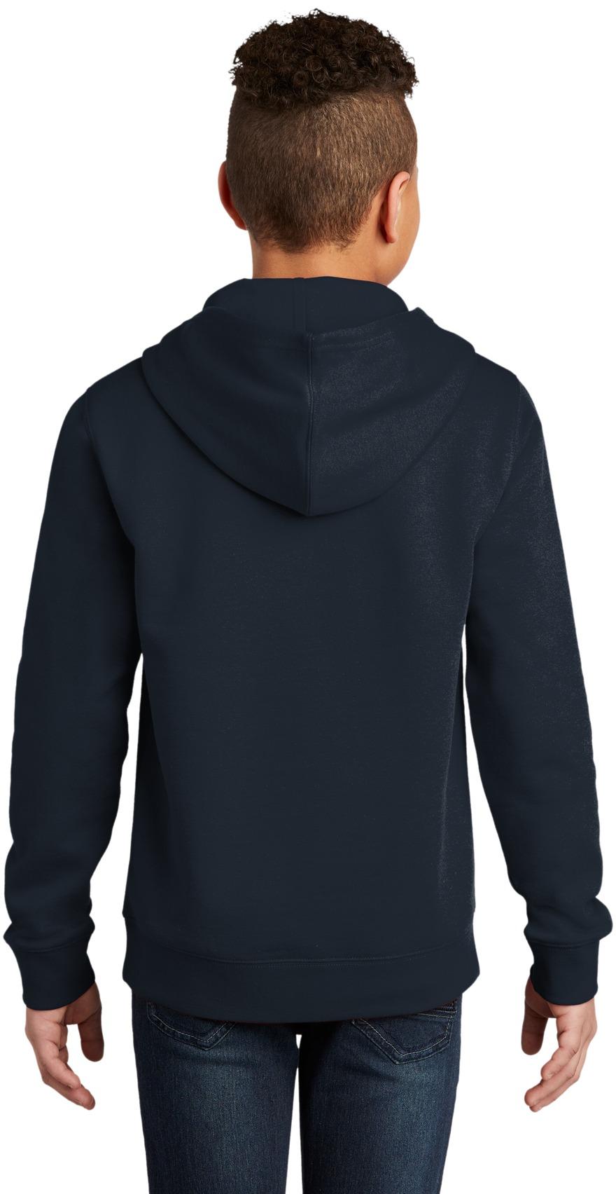 District ® Youth V.I.T. ™ Fleece Hoodie Kids Sweatshirt DT6100Y Sizes XS-XL - Picture 30 of 44