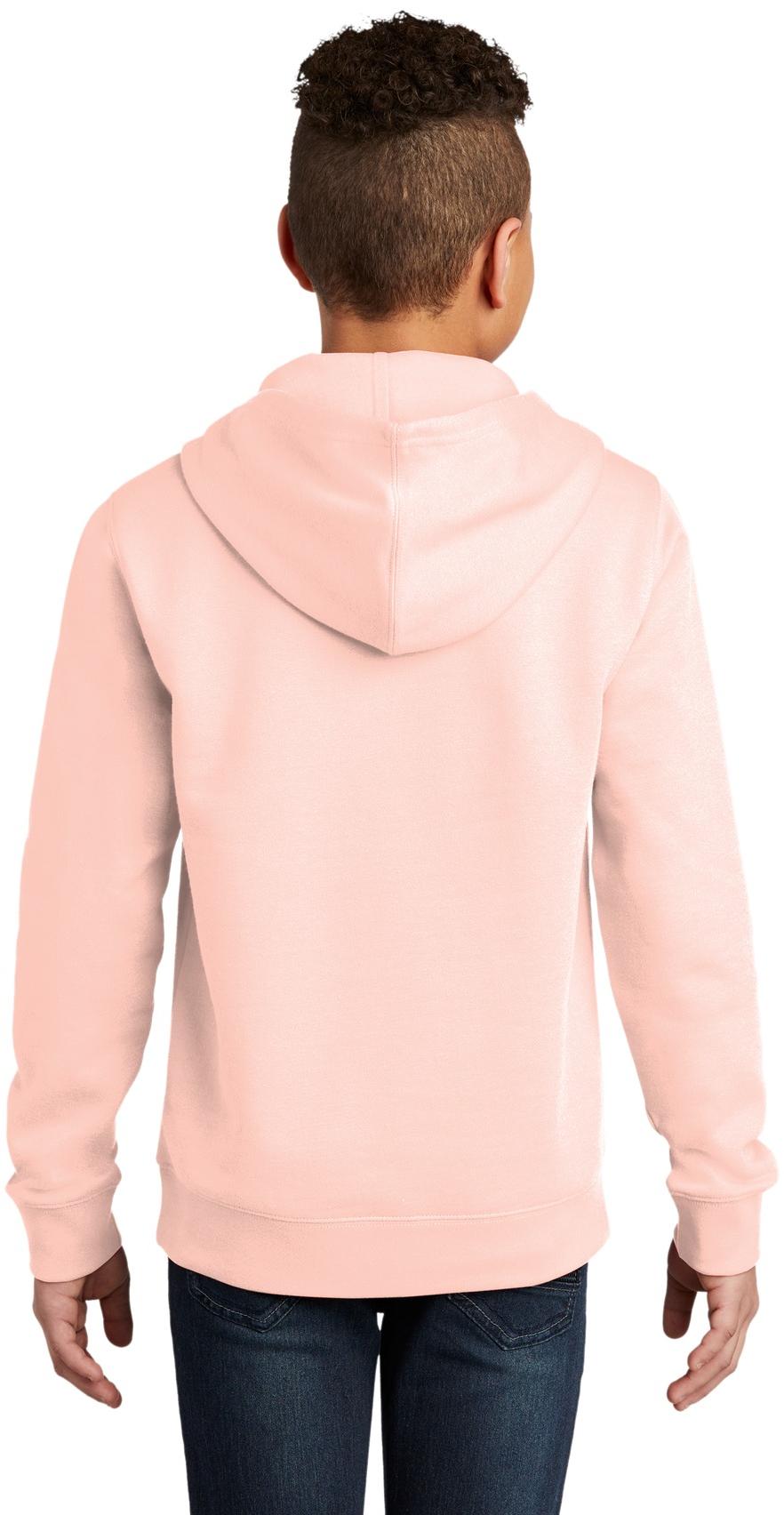 District ® Youth V.I.T. ™ Fleece Hoodie Kids Sweatshirt DT6100Y Sizes XS-XL - Picture 36 of 44