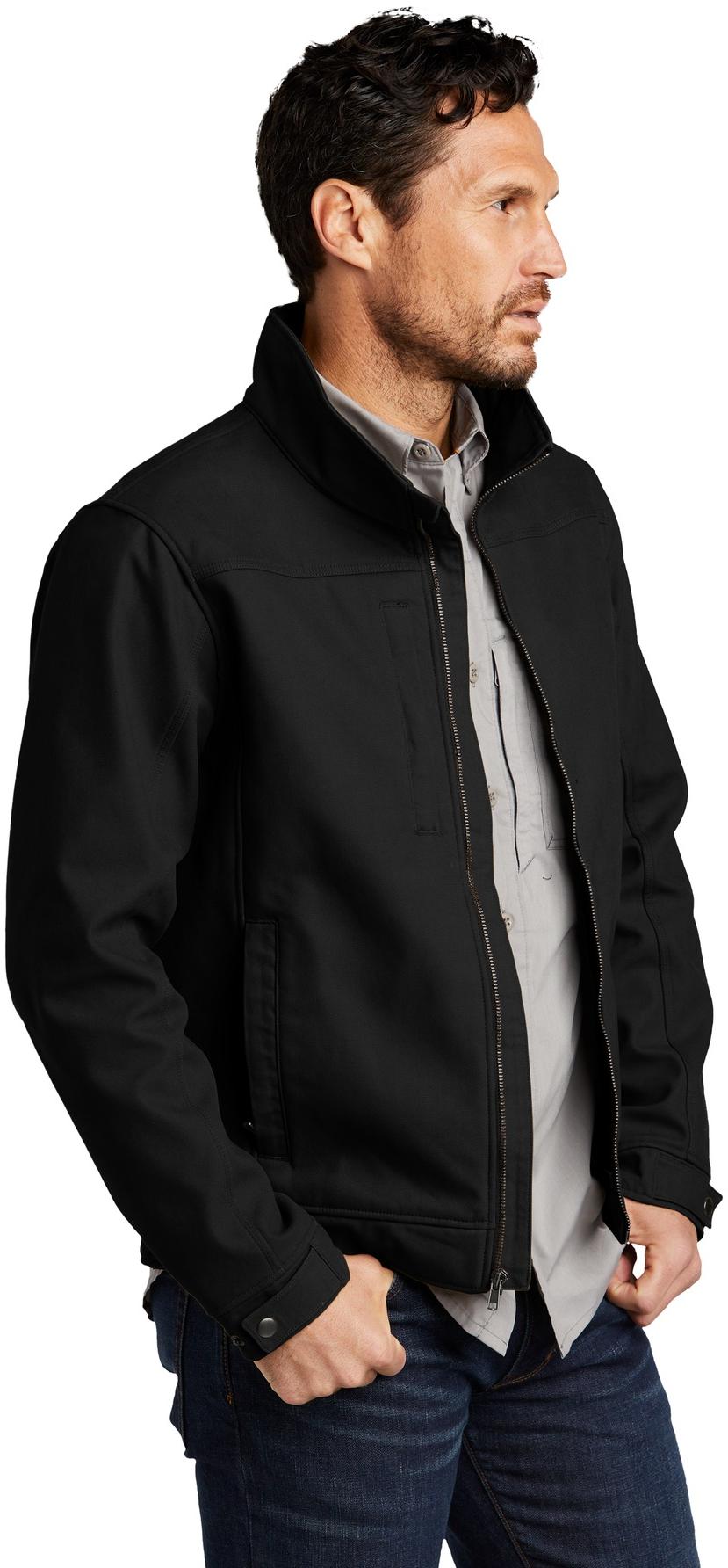 CornerStone ® Duck Bonded Soft Shell Jacket CSJ60 Sizes XS-4XL - Picture 3 of 25