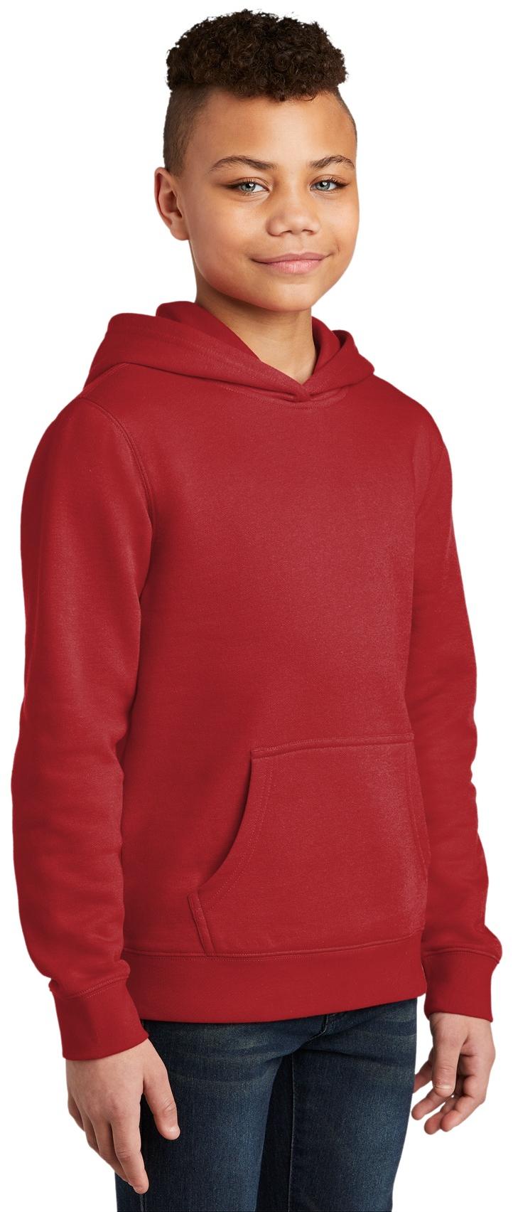 District ® Youth V.I.T. ™ Fleece Hoodie Kids Sweatshirt DT6100Y Sizes XS-XL - Picture 9 of 44