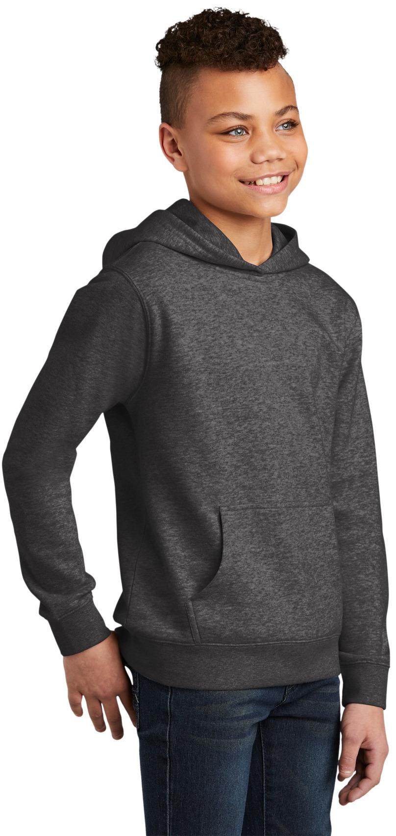 District ® Youth V.I.T. ™ Fleece Hoodie Kids Sweatshirt DT6100Y Sizes XS-XL - Picture 16 of 44