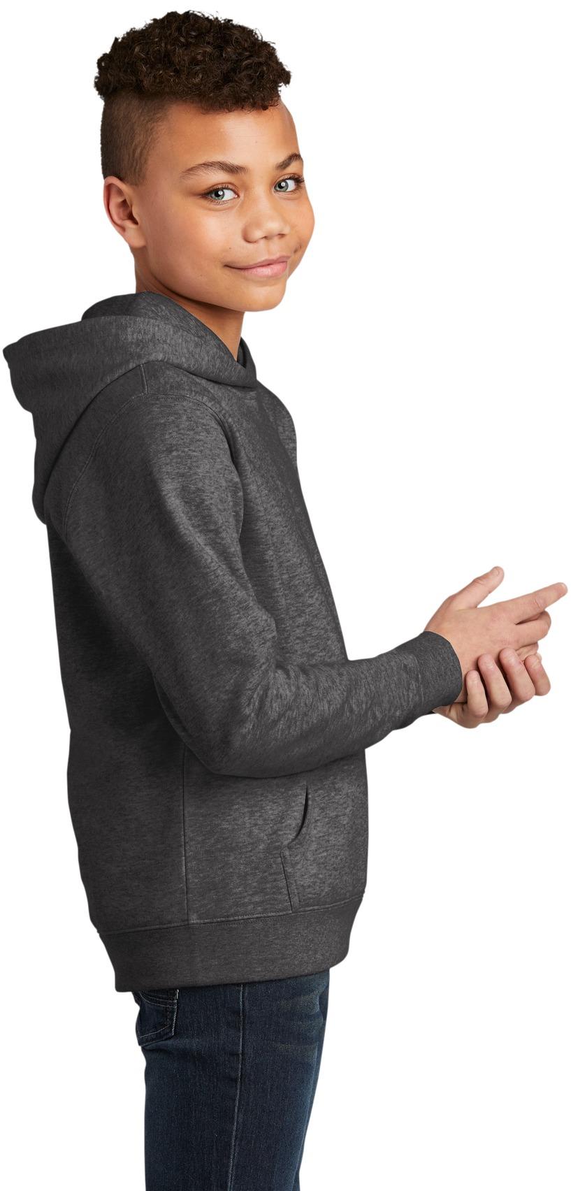 District ® Youth V.I.T. ™ Fleece Hoodie Kids Sweatshirt DT6100Y Sizes XS-XL - Picture 17 of 44