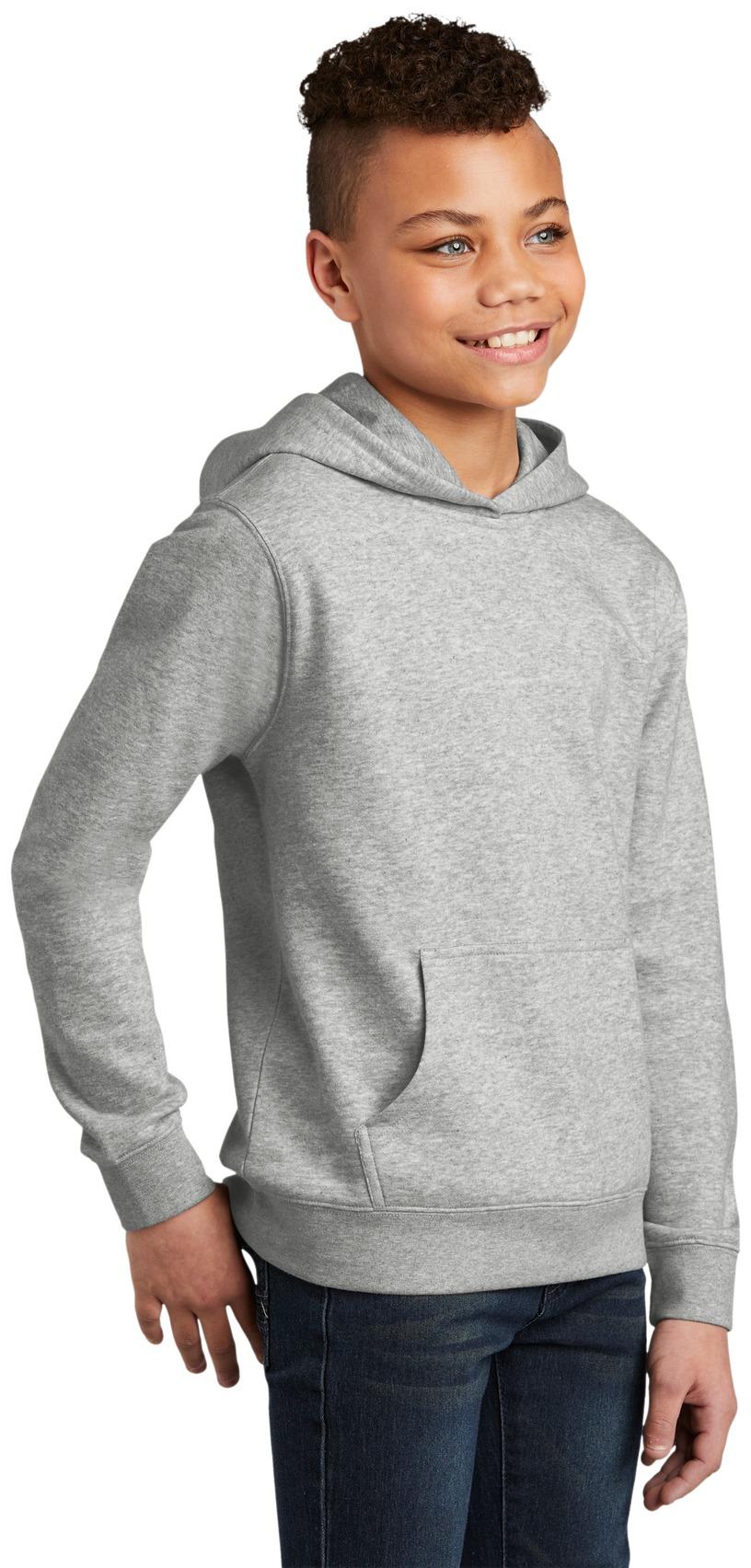 District ® Youth V.I.T. ™ Fleece Hoodie Kids Sweatshirt DT6100Y Sizes XS-XL - Picture 22 of 44