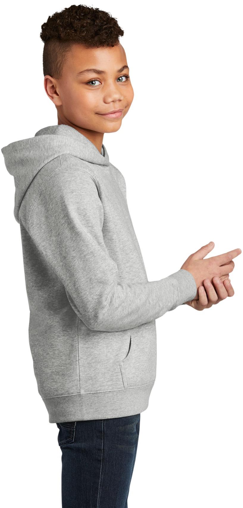 District ® Youth V.I.T. ™ Fleece Hoodie Kids Sweatshirt DT6100Y Sizes XS-XL - Picture 23 of 44
