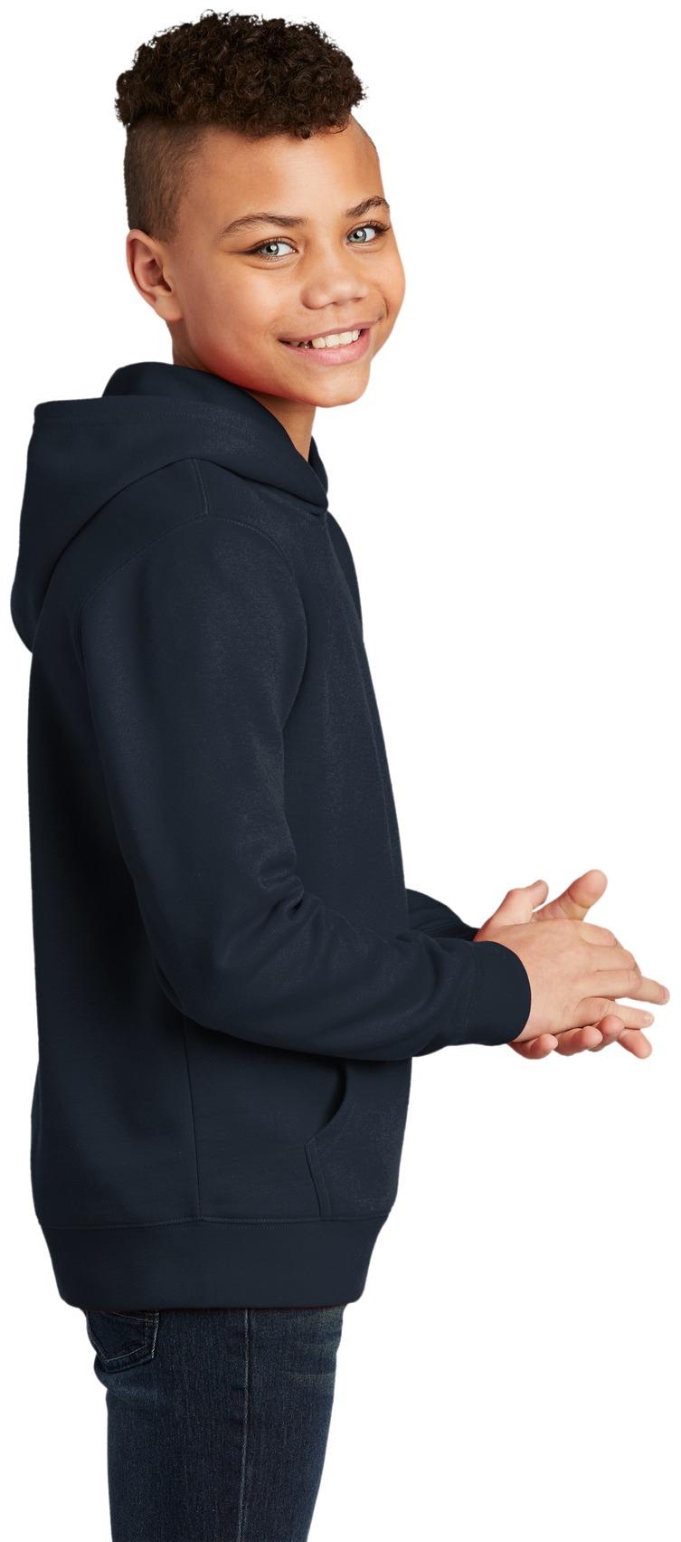 District ® Youth V.I.T. ™ Fleece Hoodie Kids Sweatshirt DT6100Y Sizes XS-XL - Picture 29 of 44