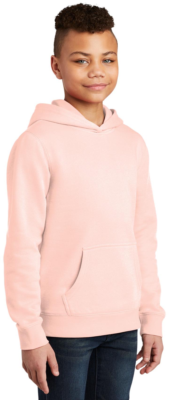 District ® Youth V.I.T. ™ Fleece Hoodie Kids Sweatshirt DT6100Y Sizes XS-XL - Picture 34 of 44