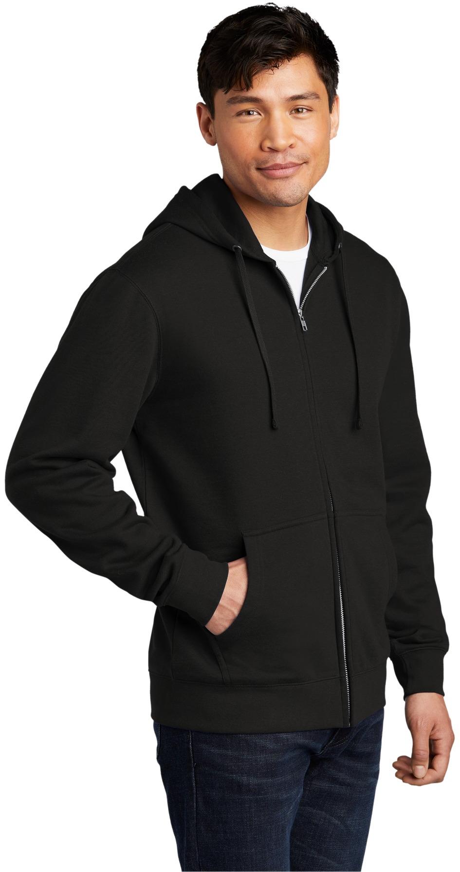 District® V.I.T. ™ Fleece Full-Zip Hoodie Herren Sweatshirt DT6102 Gr. XS-4XL - Bild 3 von 86