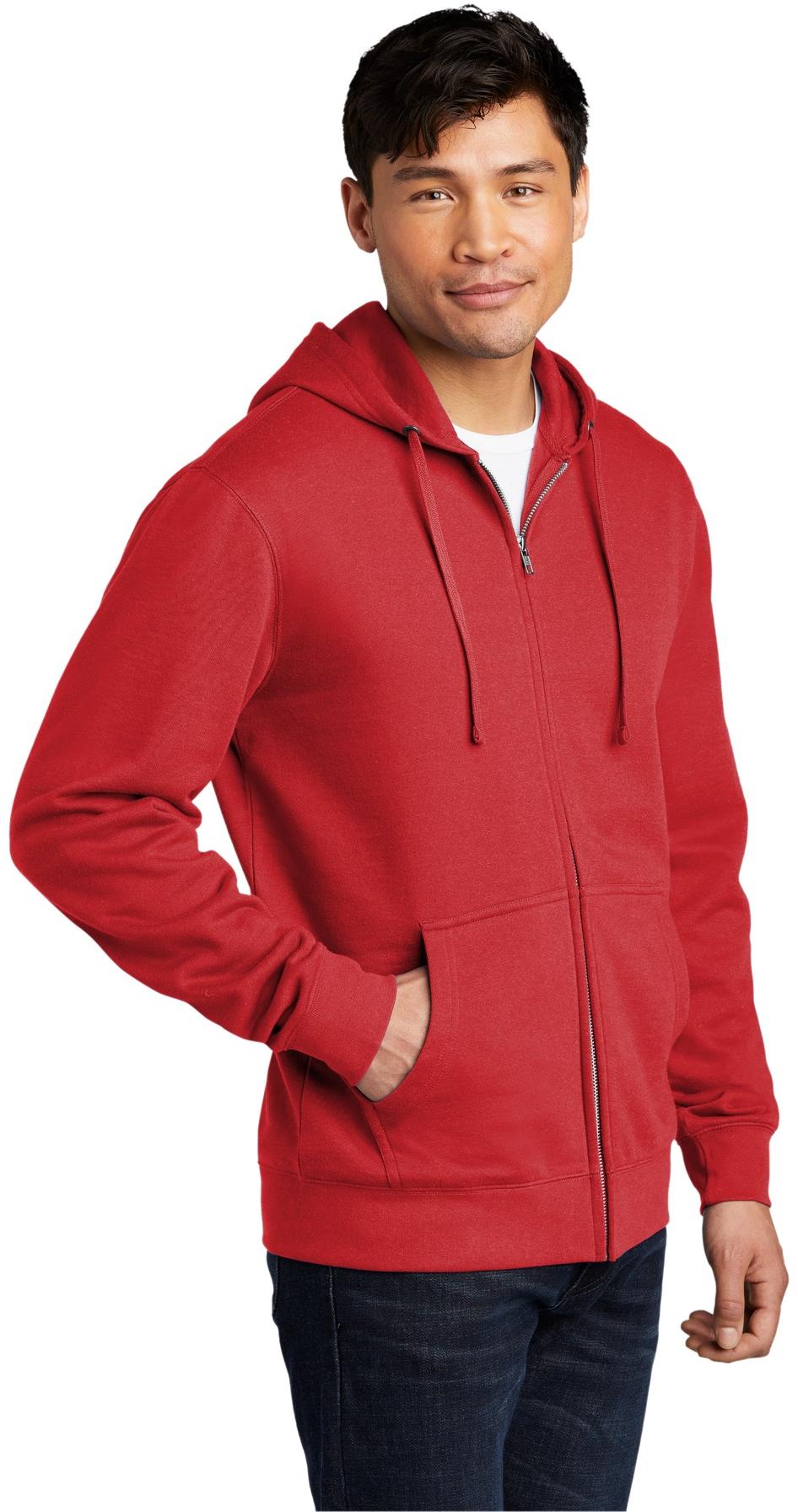 District® V.I.T. ™ Fleece Full-Zip Hoodie Herren Sweatshirt DT6102 Gr. XS-4XL - Bild 15 von 86