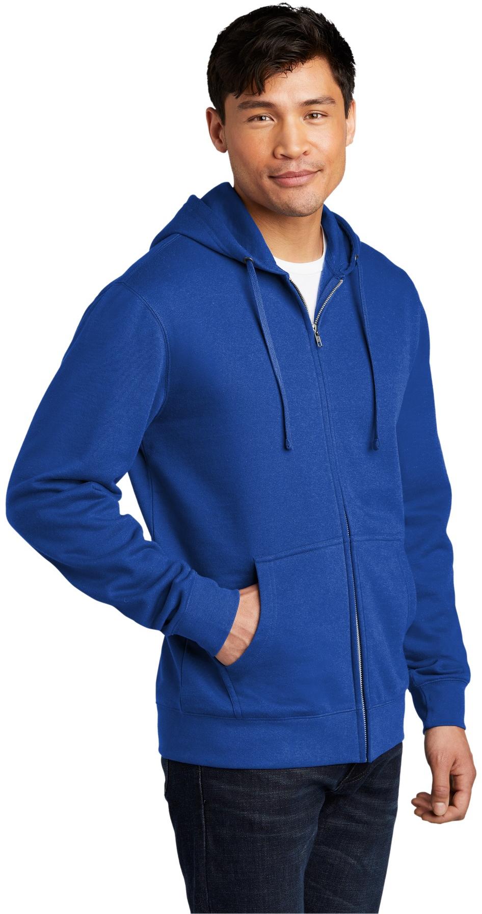 District® V.I.T. ™ Fleece Full-Zip Hoodie Herren Sweatshirt DT6102 Gr. XS-4XL - Bild 21 von 86