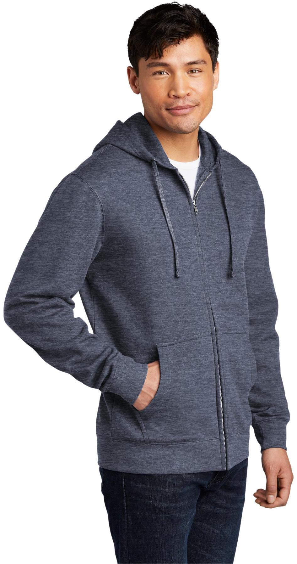 District® V.I.T. ™ Fleece Full-Zip Hoodie Herren Sweatshirt DT6102 Gr. XS-4XL - Bild 34 von 86