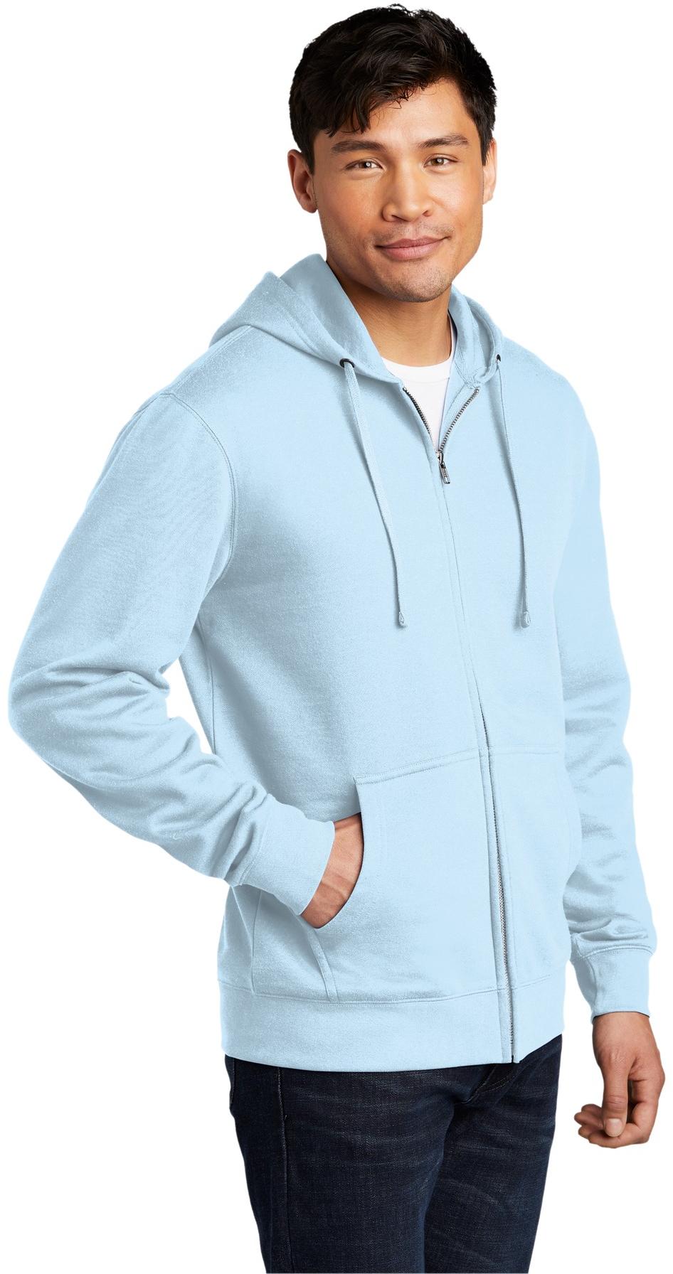 District® V.I.T. ™ Fleece Full-Zip Hoodie Herren Sweatshirt DT6102 Gr. XS-4XL - Bild 46 von 86