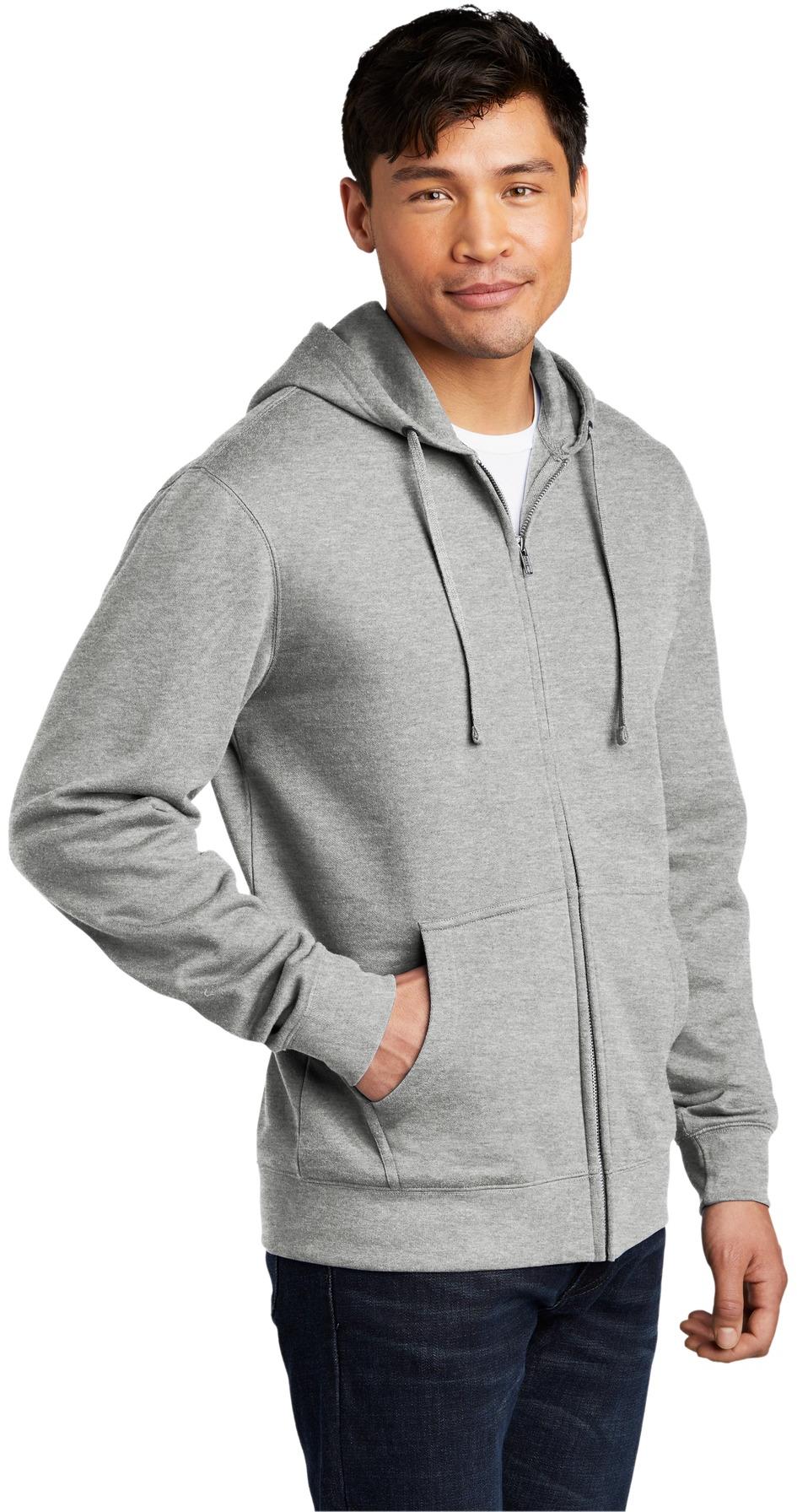 District® V.I.T. ™ Fleece Full-Zip Hoodie Herren Sweatshirt DT6102 Gr. XS-4XL - Bild 52 von 86