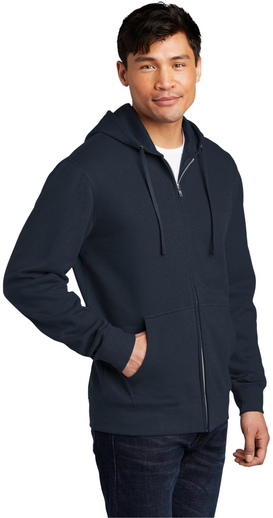 District® V.I.T. ™ Fleece Full-Zip Hoodie Herren Sweatshirt DT6102 Gr. XS-4XL - Bild 58 von 86