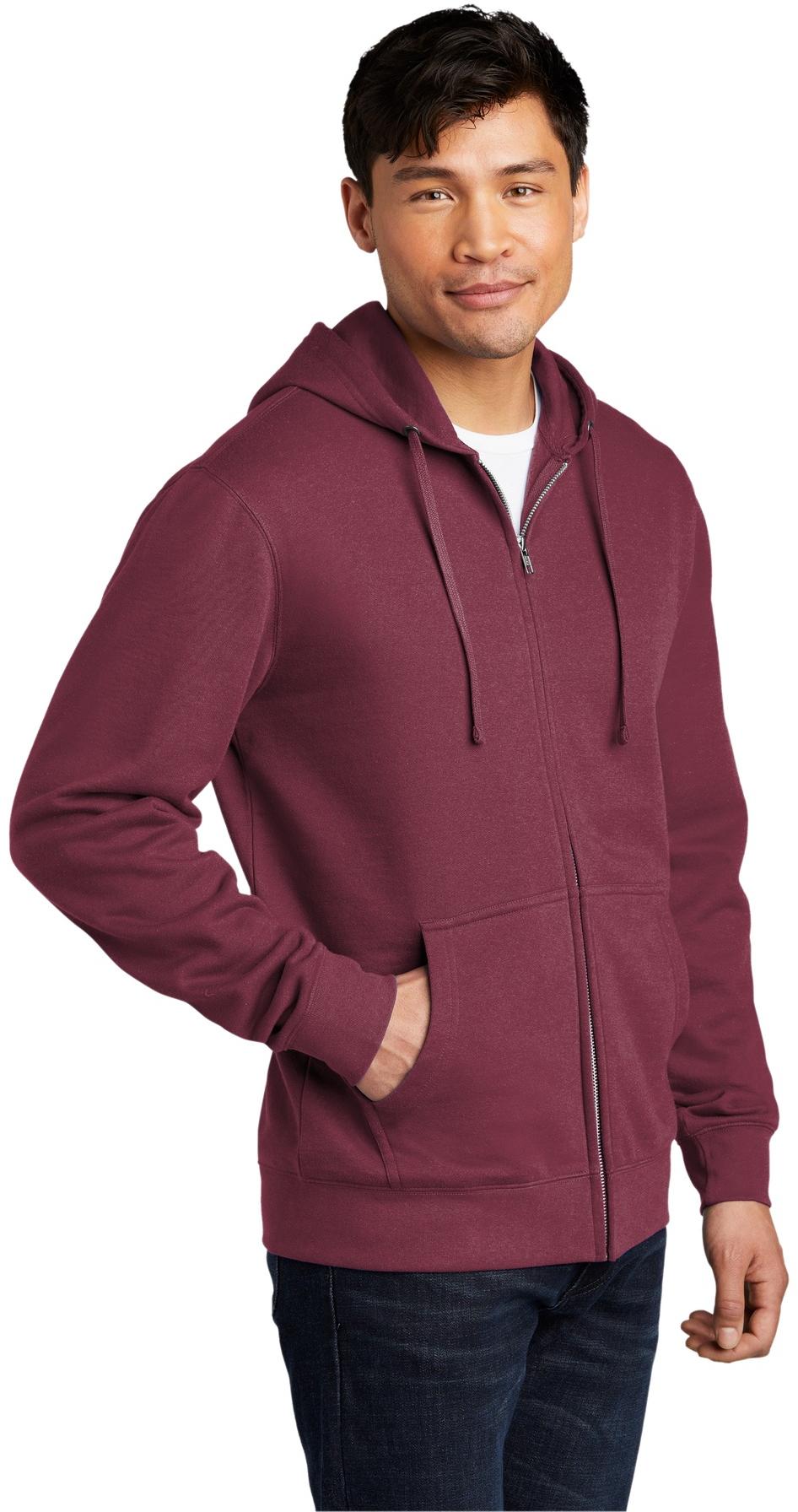 District® V.I.T. ™ Fleece Full-Zip Hoodie Herren Sweatshirt DT6102 Gr. XS-4XL - Bild 70 von 86