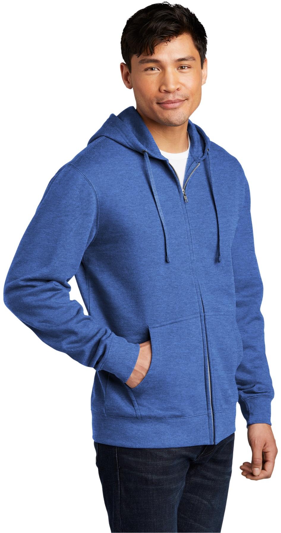 District® V.I.T. ™ Fleece Full-Zip Hoodie Herren Sweatshirt DT6102 Gr. XS-4XL - Bild 76 von 86
