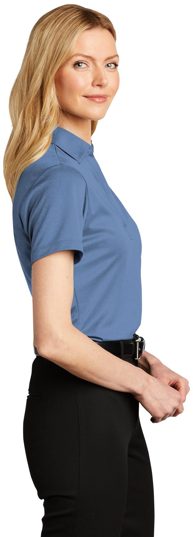 Port Authority ® Ladies Heathered Silk Touch ™ Performance Polo LK542 Size XS-4X - Picture 22 of 43