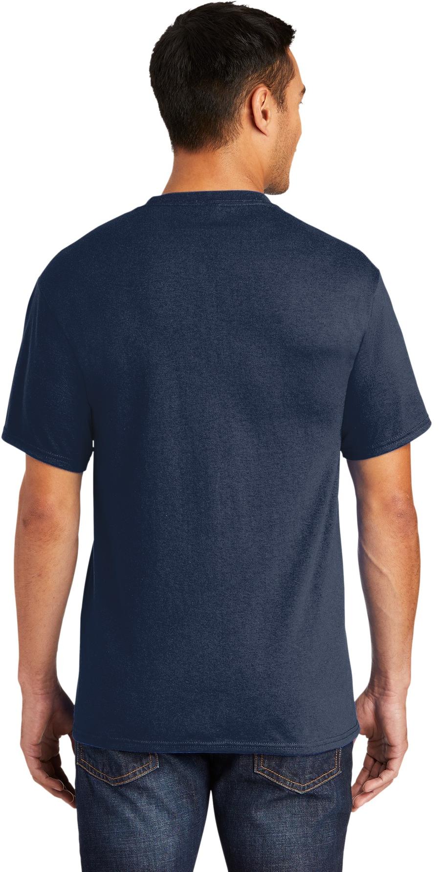 Port & Company ® Tall Core Blend Pocket Tee PC55PT Mens Sizes LT-4XLT