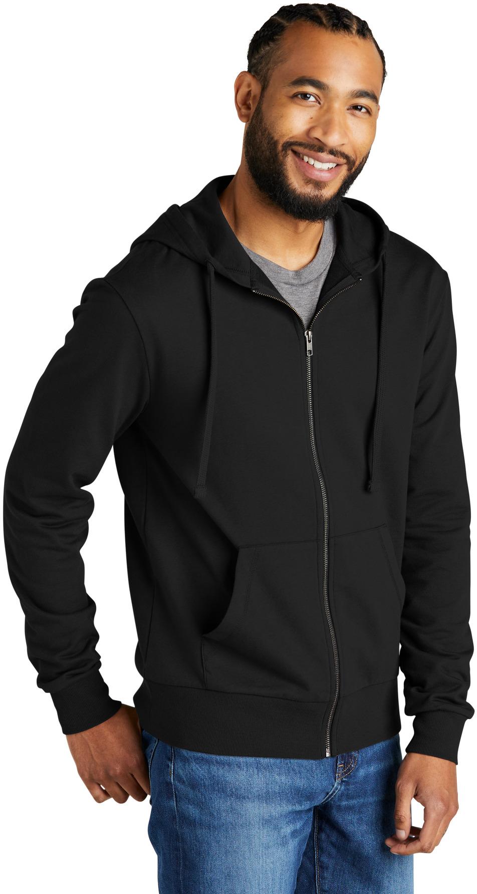 Allmade ® Unisex Organic French Terry Full-Zip Hoodie AL4002, 4 Colors, XS - 4XL