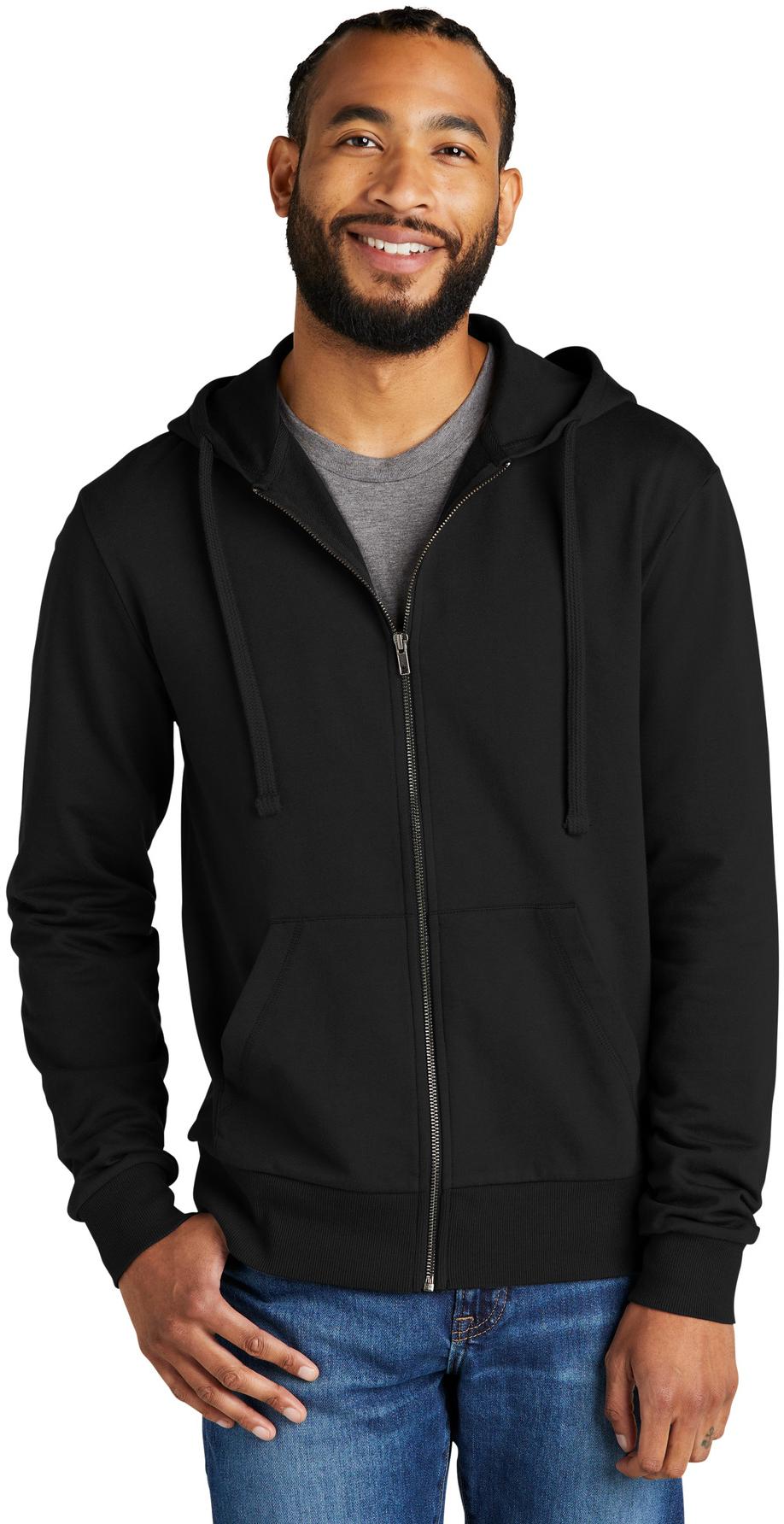 Allmade ® Unisex Organic French Terry Full-Zip Hoodie AL4002, 4 Colors, XS - 4XL