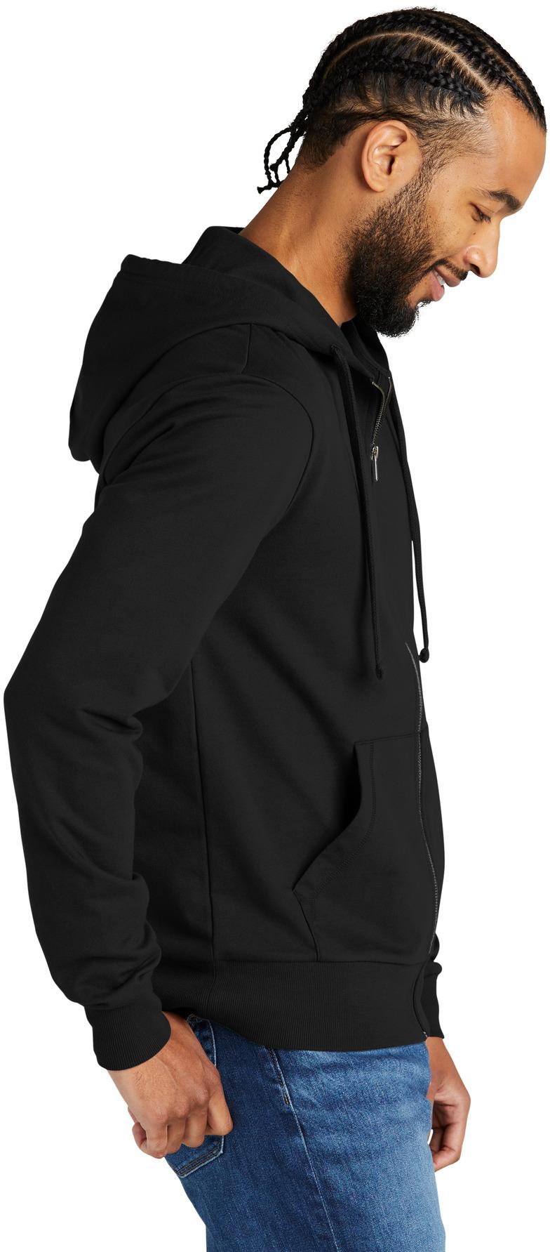 Allmade ® Unisex Organic French Terry Full-Zip Hoodie AL4002, 4 Colors, XS - 4XL