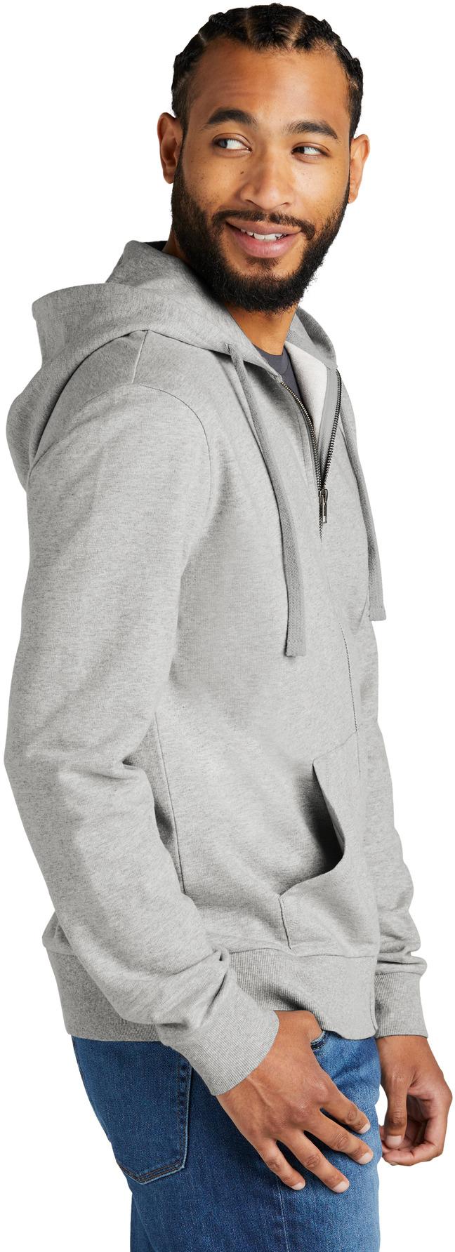 Allmade ® Unisex Organic French Terry Full-Zip Hoodie AL4002, 4 Colors, XS - 4XL