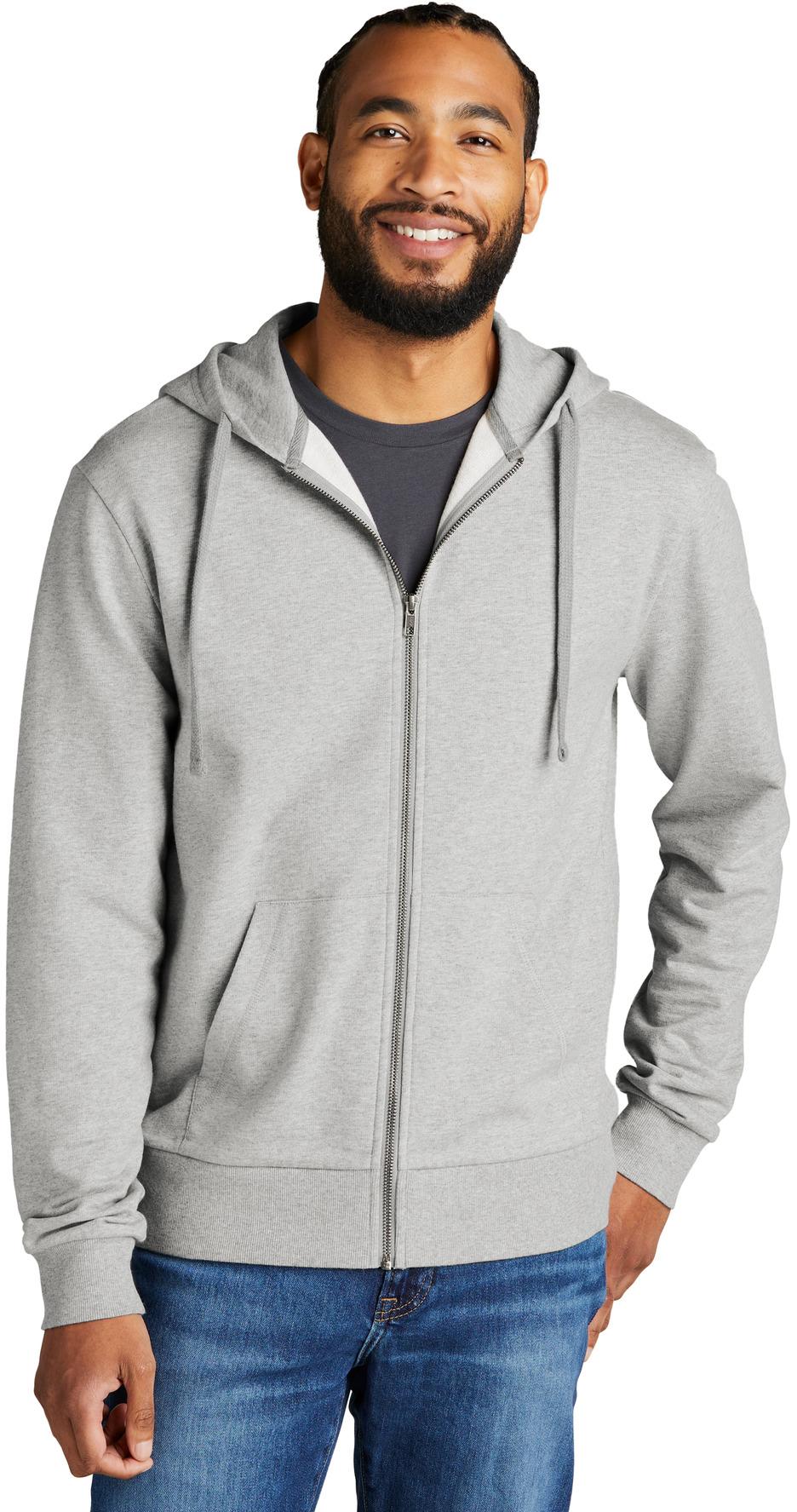 Allmade ® Unisex Organic French Terry Full-Zip Hoodie AL4002, 4 Colors, XS - 4XL