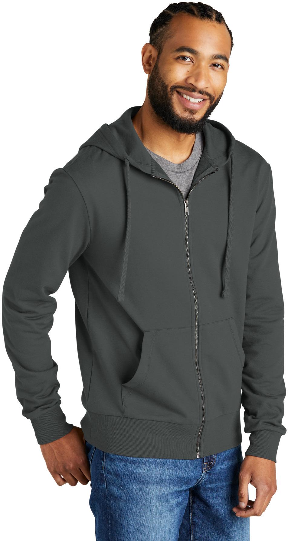 Allmade ® Unisex Organic French Terry Full-Zip Hoodie AL4002, 4 Colors, XS - 4XL