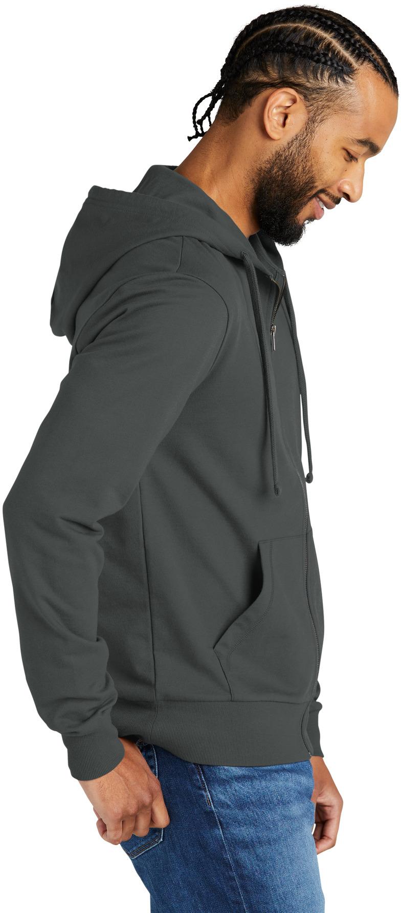 Allmade ® Unisex Organic French Terry Full-Zip Hoodie AL4002, 4 Colors, XS - 4XL