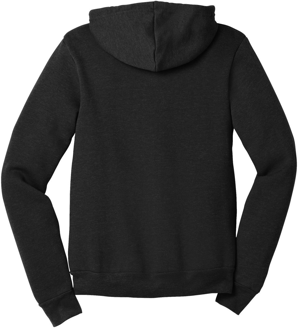 BELLA+CANVAS ® Unisex Sponge Fleece Full-Zip Hooded Sweatshirt BC3739 XS-3XL - Picture 31 of 104