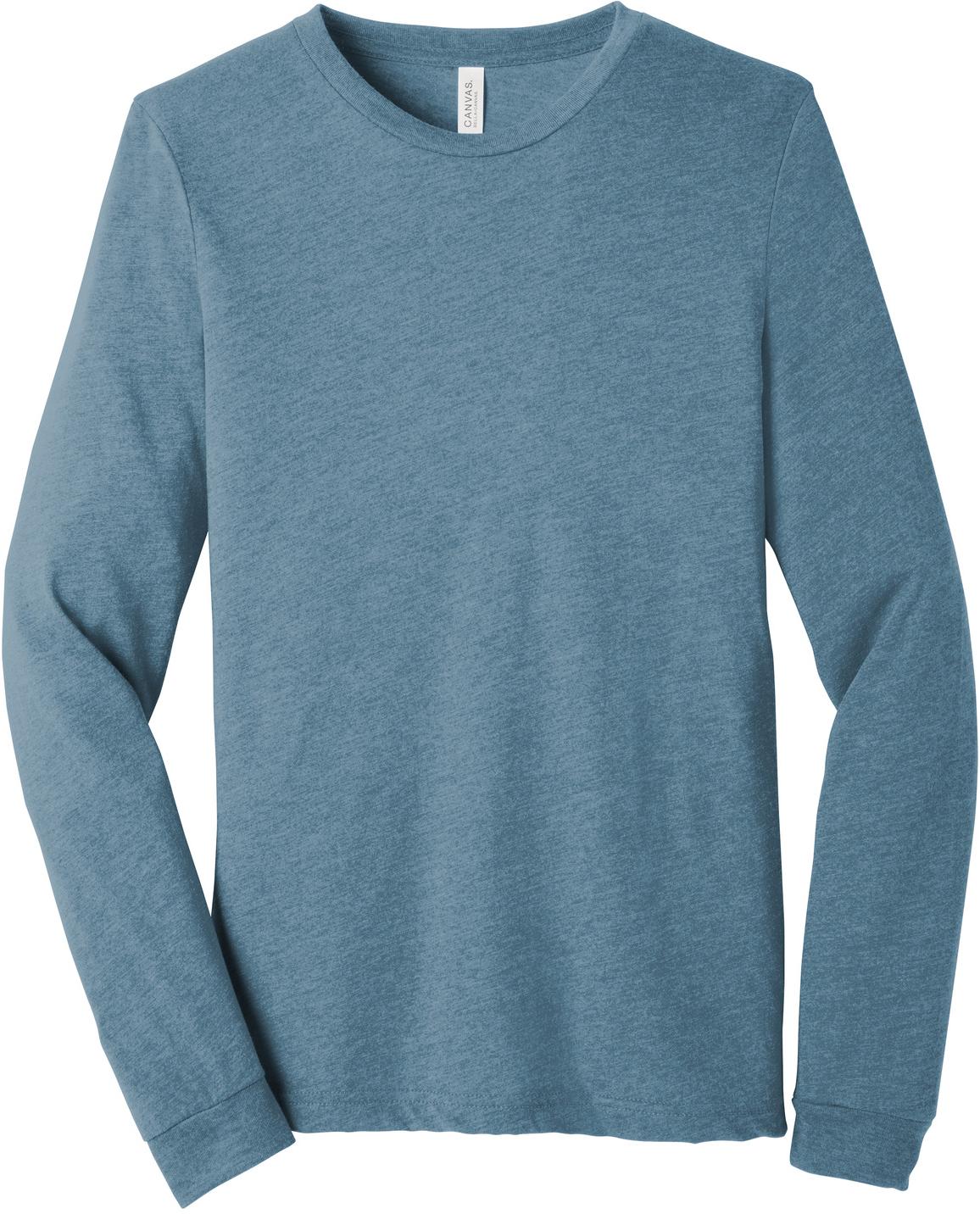 BELLA+CANVAS ® Unisex Triblend Long Sleeve Tee Shirt, BC3513, XS-2XL - Picture 8 of 39