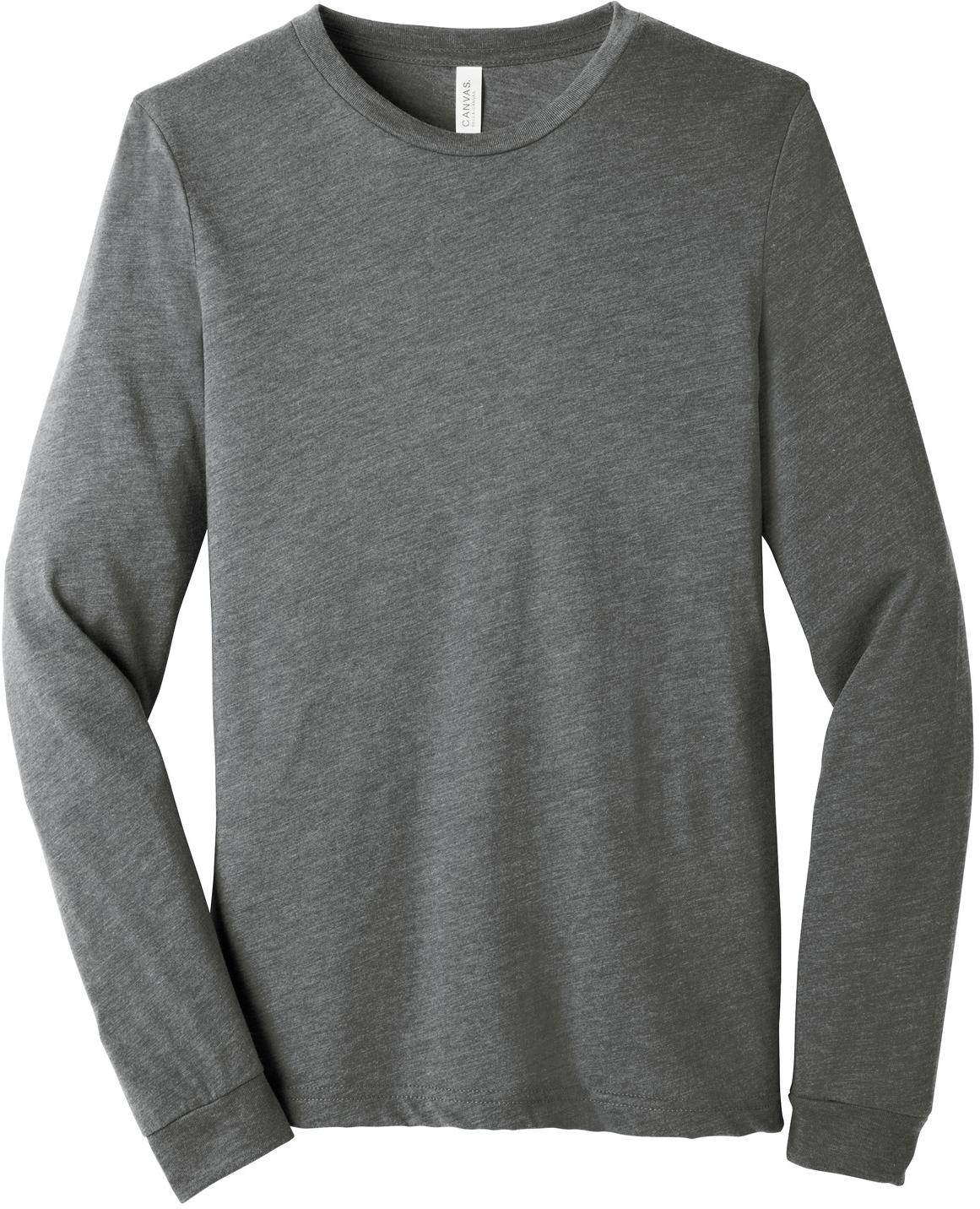 BELLA+CANVAS ® Unisex Triblend Long Sleeve Tee Shirt, BC3513, XS-2XL - Picture 14 of 39