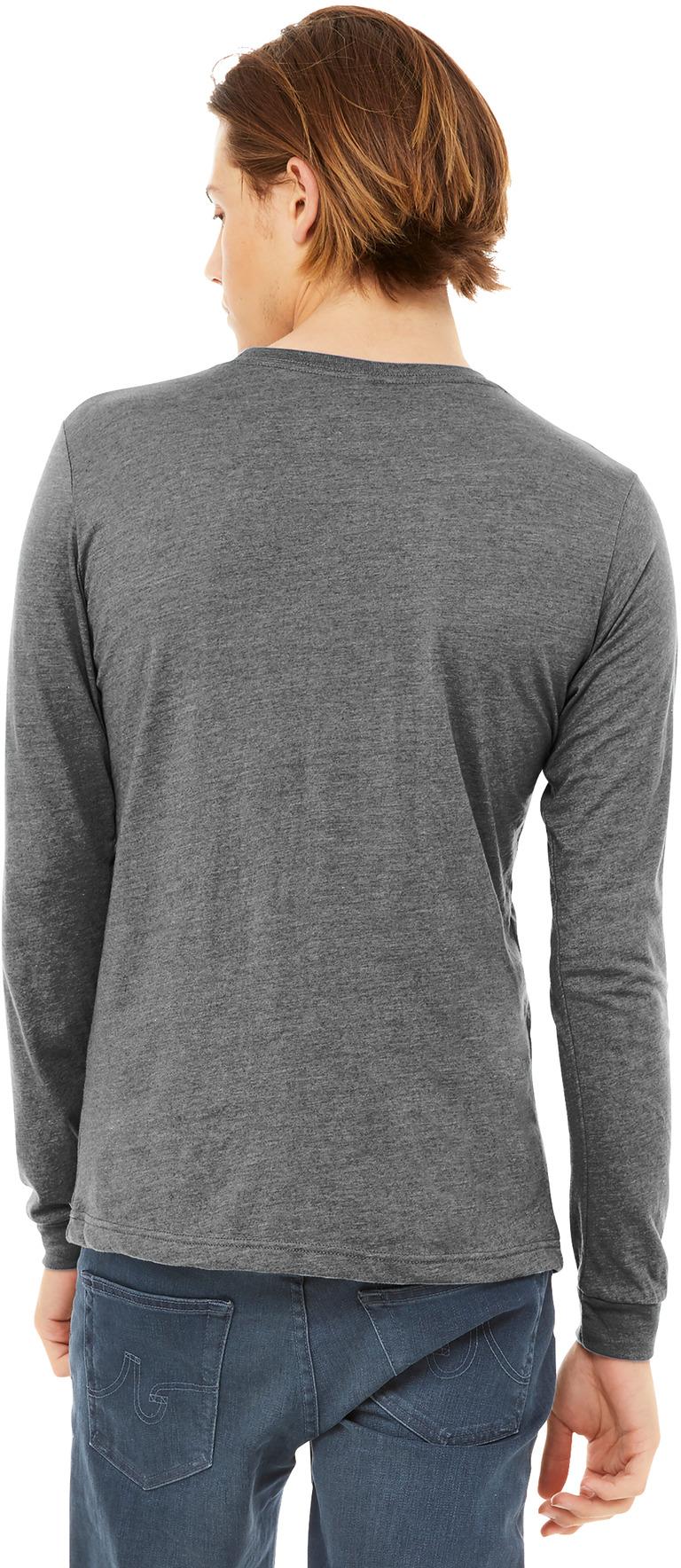 BELLA+CANVAS ® Unisex Triblend Long Sleeve Tee Shirt, BC3513, XS-2XL - Picture 13 of 39