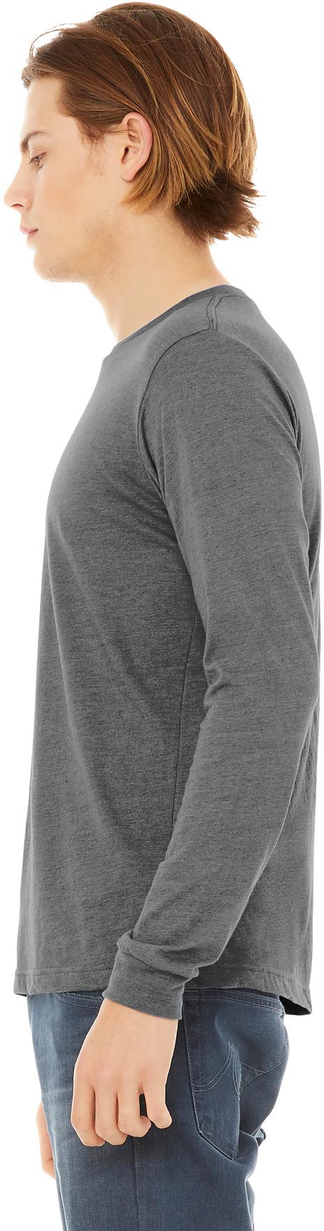 BELLA+CANVAS ® Unisex Triblend Long Sleeve Tee Shirt, BC3513, XS-2XL - Picture 12 of 39