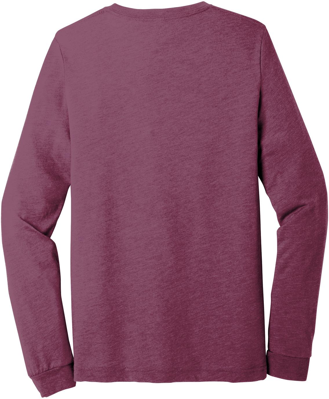 BELLA+CANVAS ® Unisex Triblend Long Sleeve Tee Shirt, BC3513, XS-2XL - Picture 21 of 39