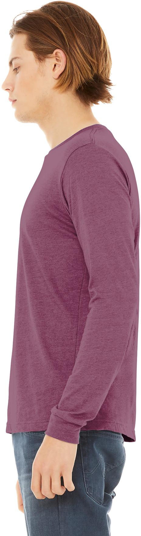 BELLA+CANVAS ® Unisex Triblend Long Sleeve Tee Shirt, BC3513, XS-2XL - Picture 18 of 39