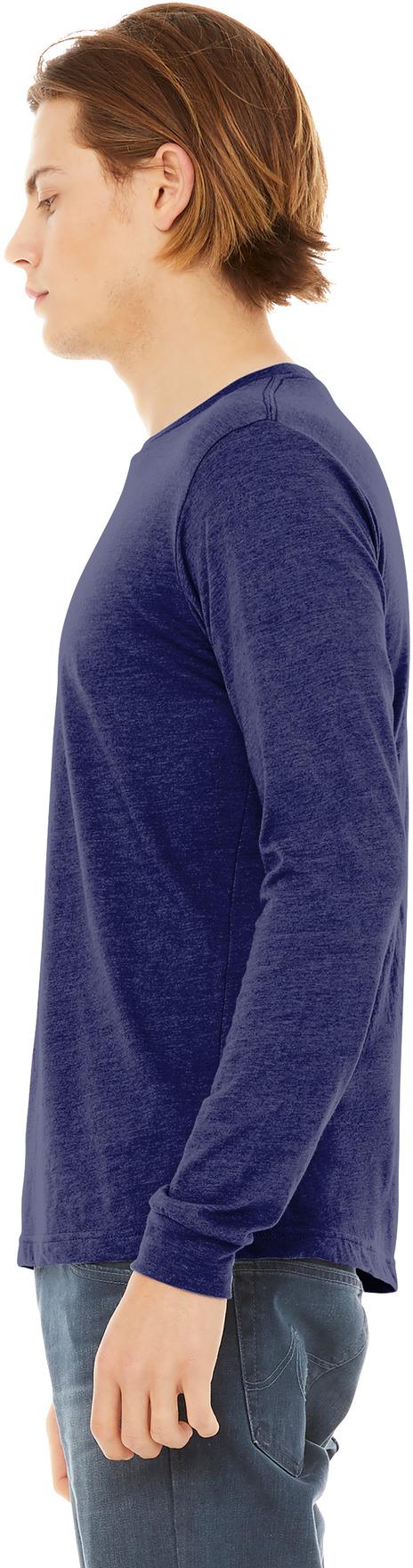 BELLA+CANVAS ® Unisex Triblend Long Sleeve Tee Shirt, BC3513, XS-2XL - Picture 24 of 39